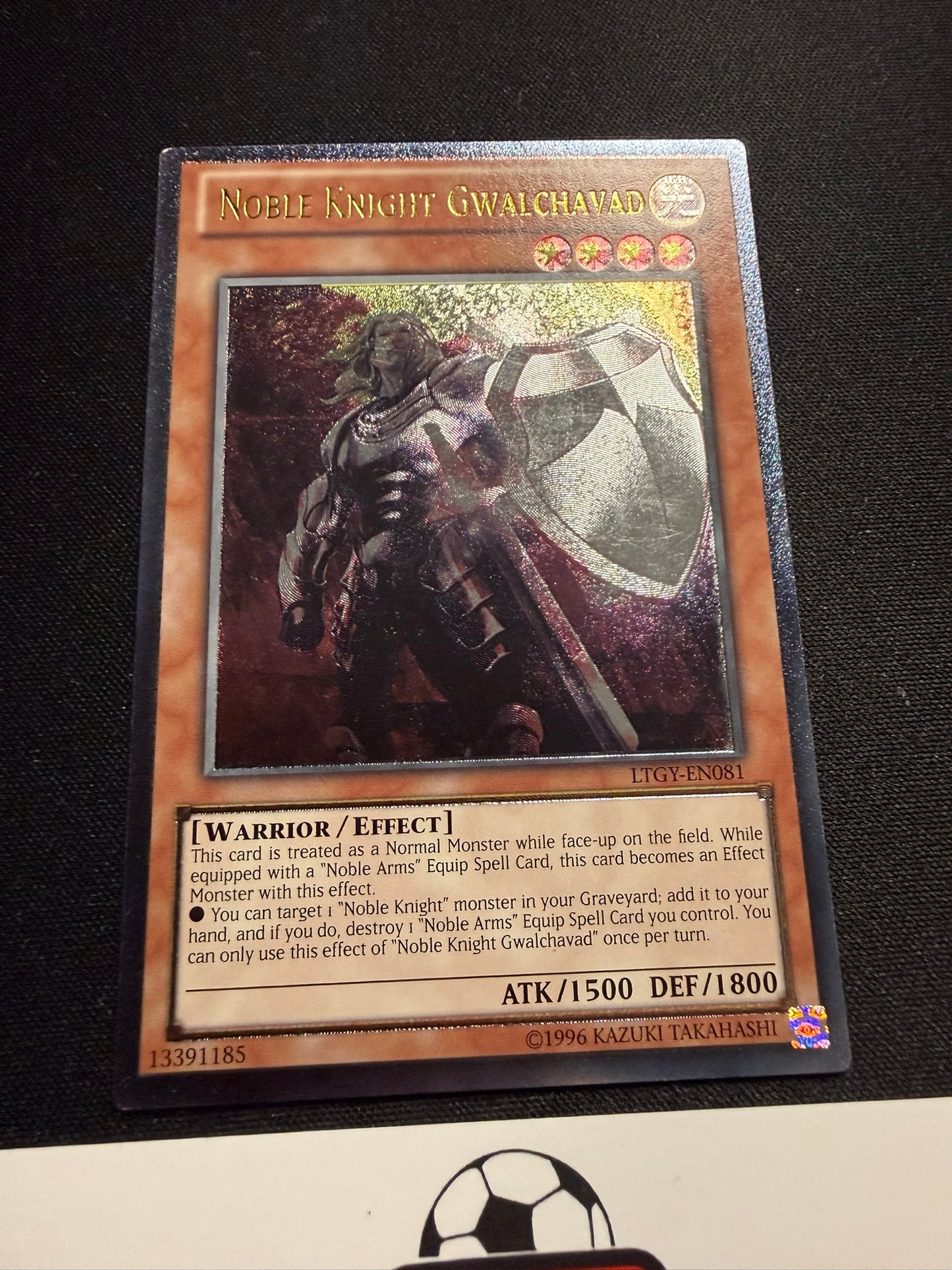 Noble Knight Gwalchavad - Ultimate Rare LTGY-EN081 - LP - YuGiOh