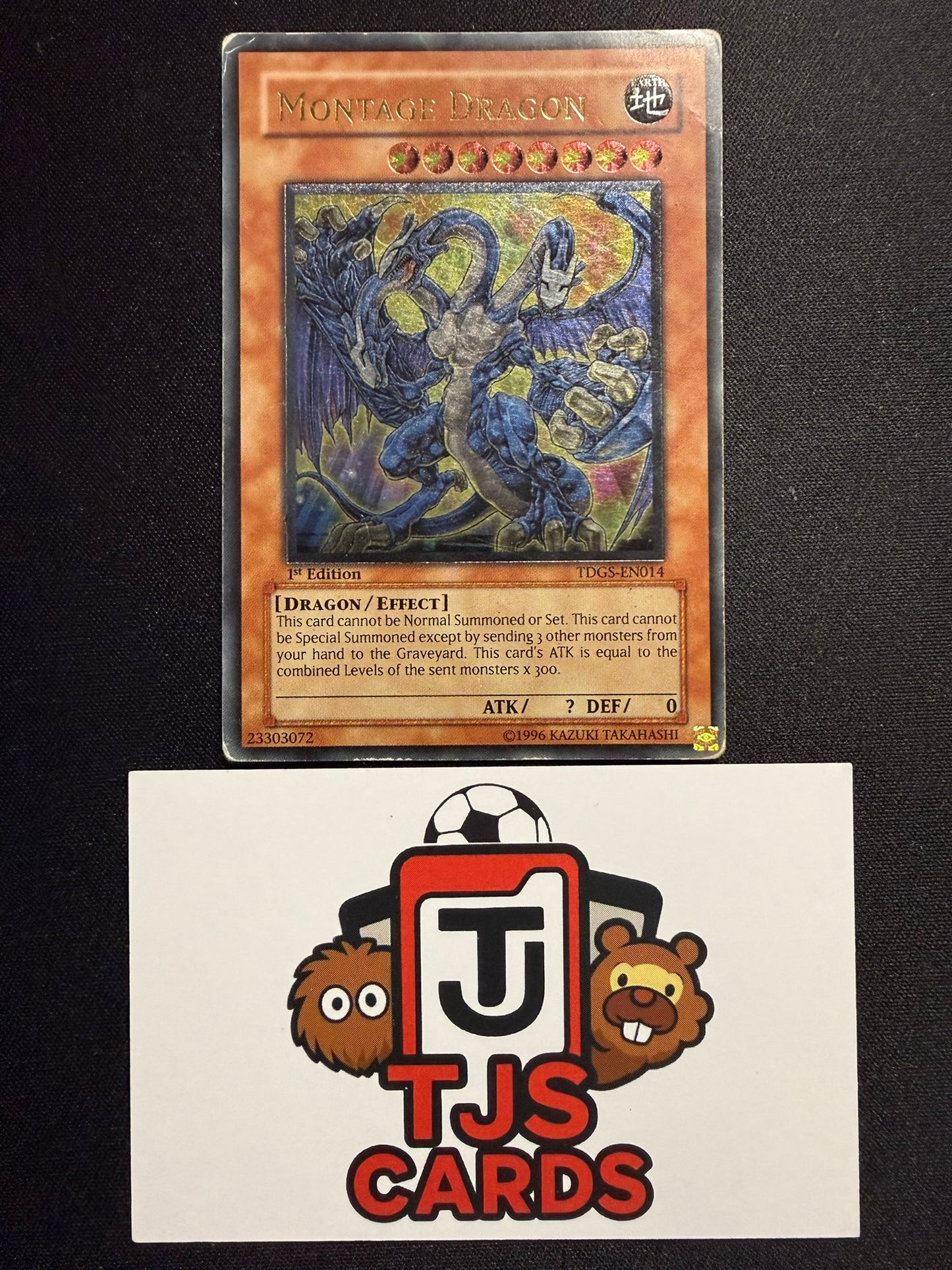 Montage Dragon - Ultimate Rare 1st Edition TDGS-EN014 - HP - YuGiOh