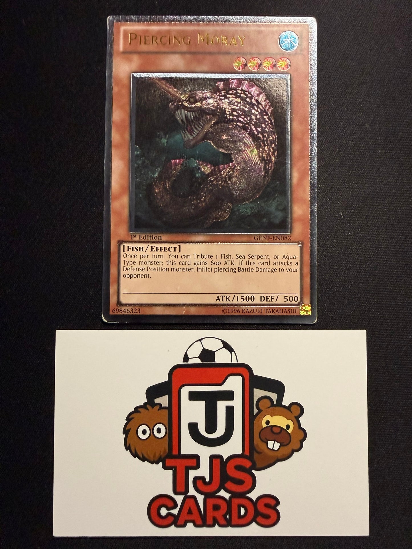 Piercing Moray - Ultimate Rare 1st Edition GENF-EN082 - HP - YuGiOh