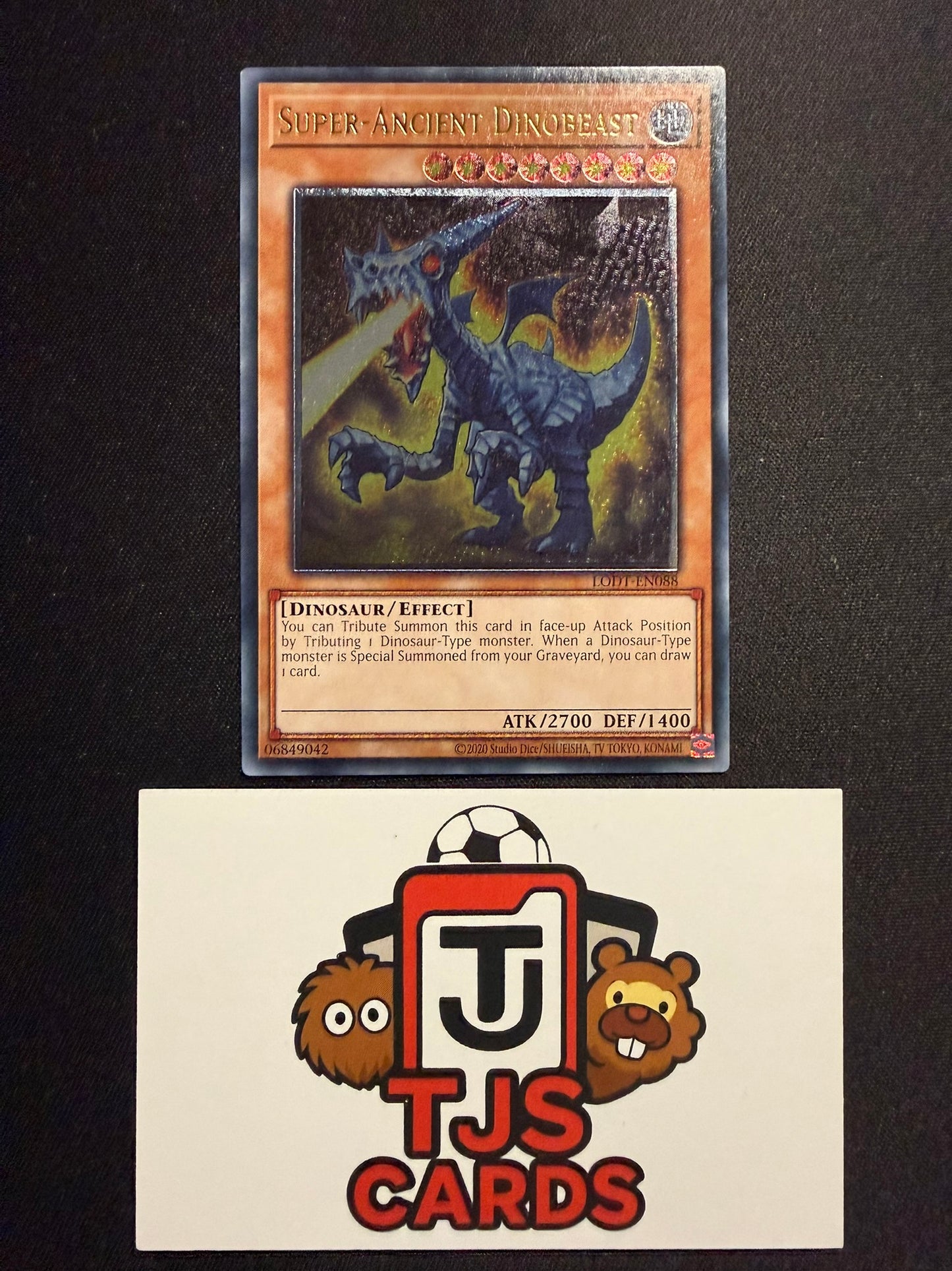 Super-Ancient Dinobeast - Ultimate Rare LODT-EN088 (2024) - YuGiOh
