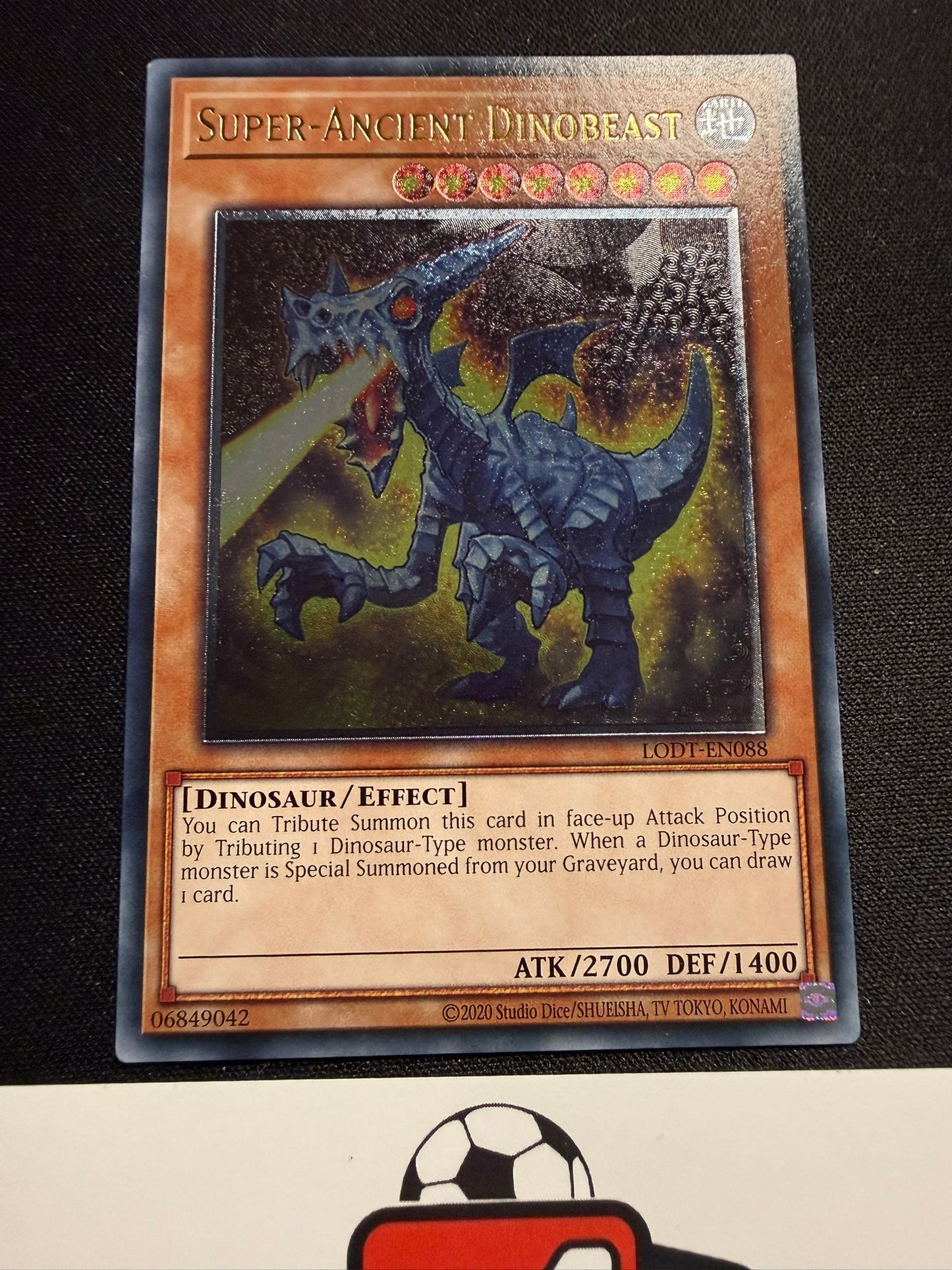 Super-Ancient Dinobeast - Ultimate Rare LODT-EN088 (2024) - YuGiOh