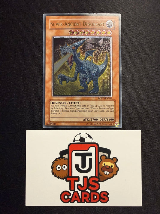 Super-Ancient Dinobeast - Ultimate Rare LODT-EN088 - MP - YuGiOh