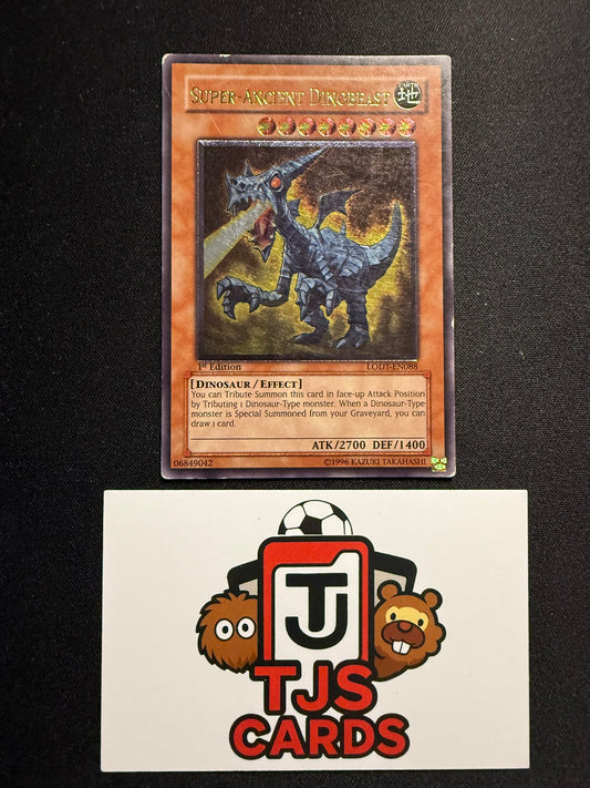 Super-Ancient Dinobeast - Ultimate Rare 1st Edition LODT-EN088 - HP - YuGiOh
