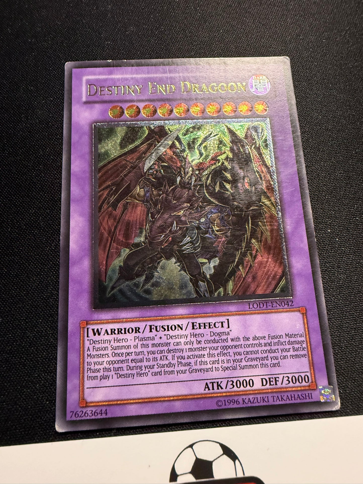 Destiny End Dragoon - Ultimate Rare LODT-EN042 - MP - YuGiOh