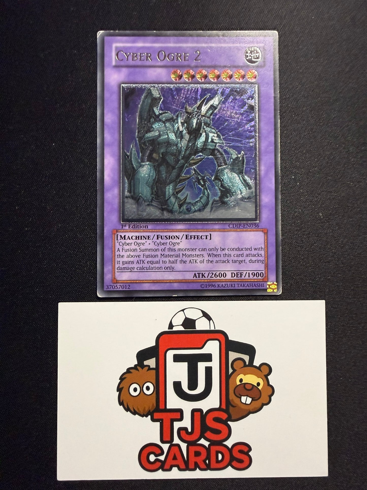 Cyber Ogre 2 - Ultimate Rare 1st Edition CDIP-EN036 - HP - YuGiOh