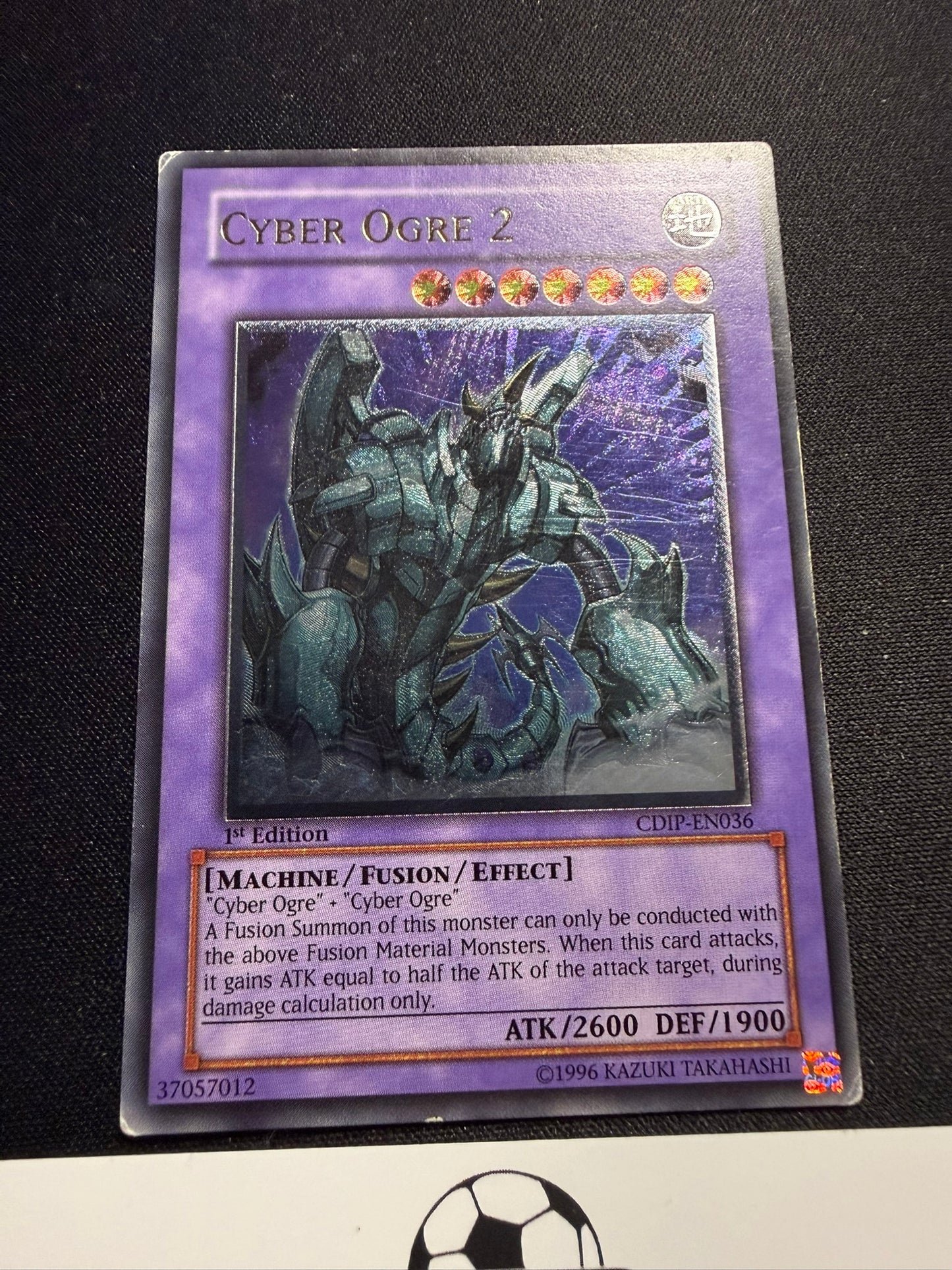 Cyber Ogre 2 - Ultimate Rare 1st Edition CDIP-EN036 - HP - YuGiOh