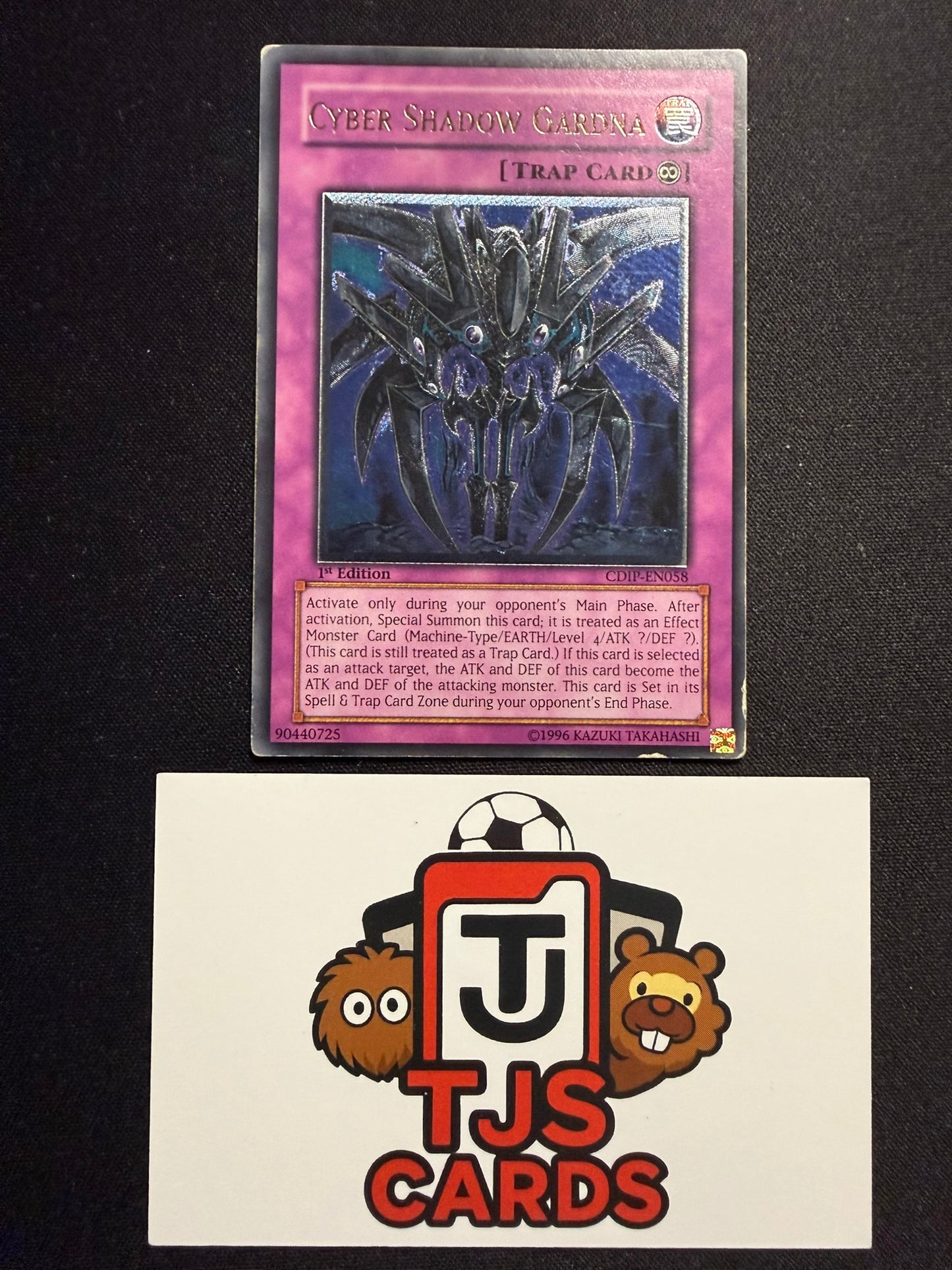 Cyber Shadow Gardna - Ultimate Rare 1st Edition CDIP-EN058 - HP - YuGiOh