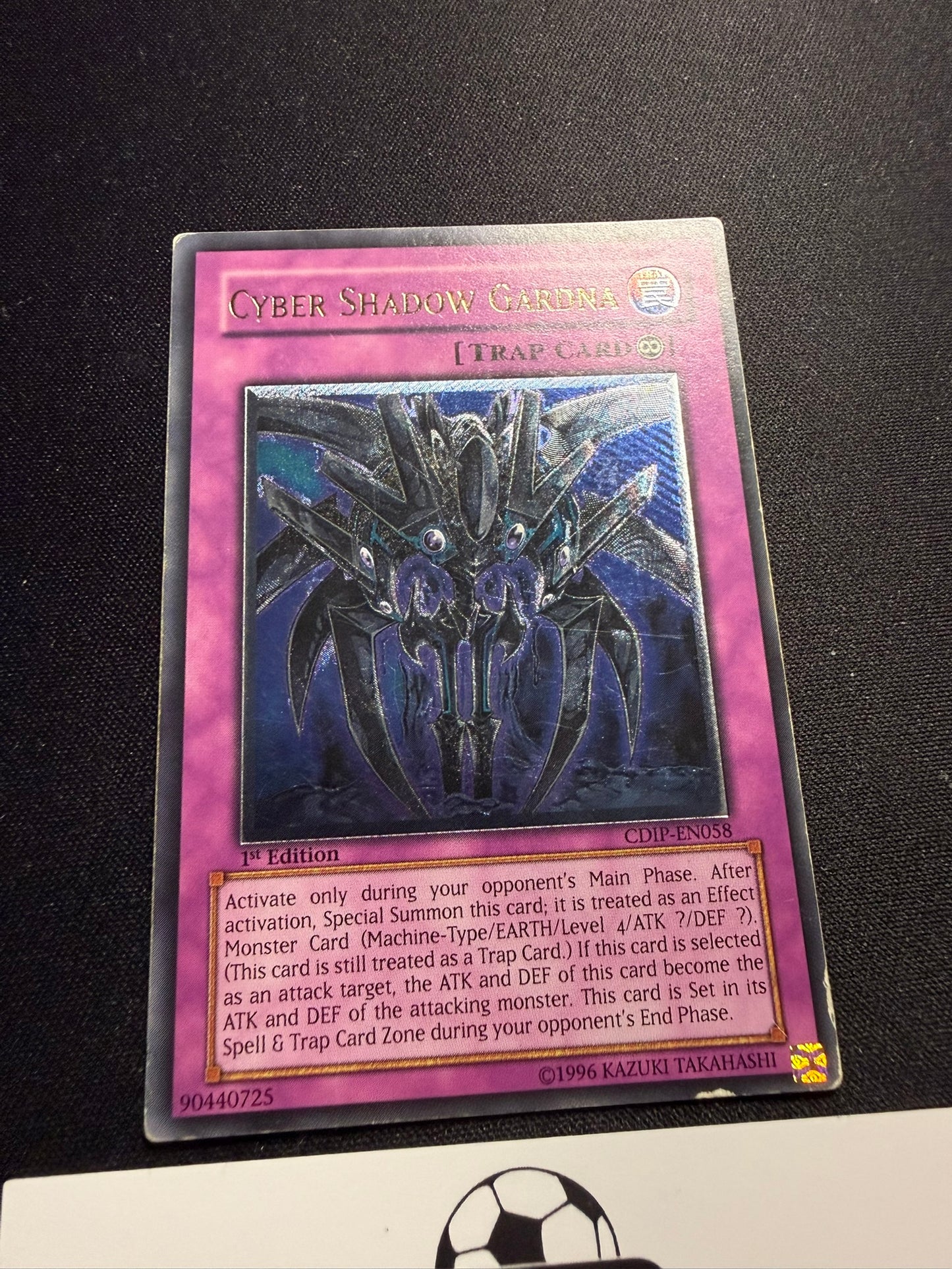 Cyber Shadow Gardna - Ultimate Rare 1st Edition CDIP-EN058 - HP - YuGiOh