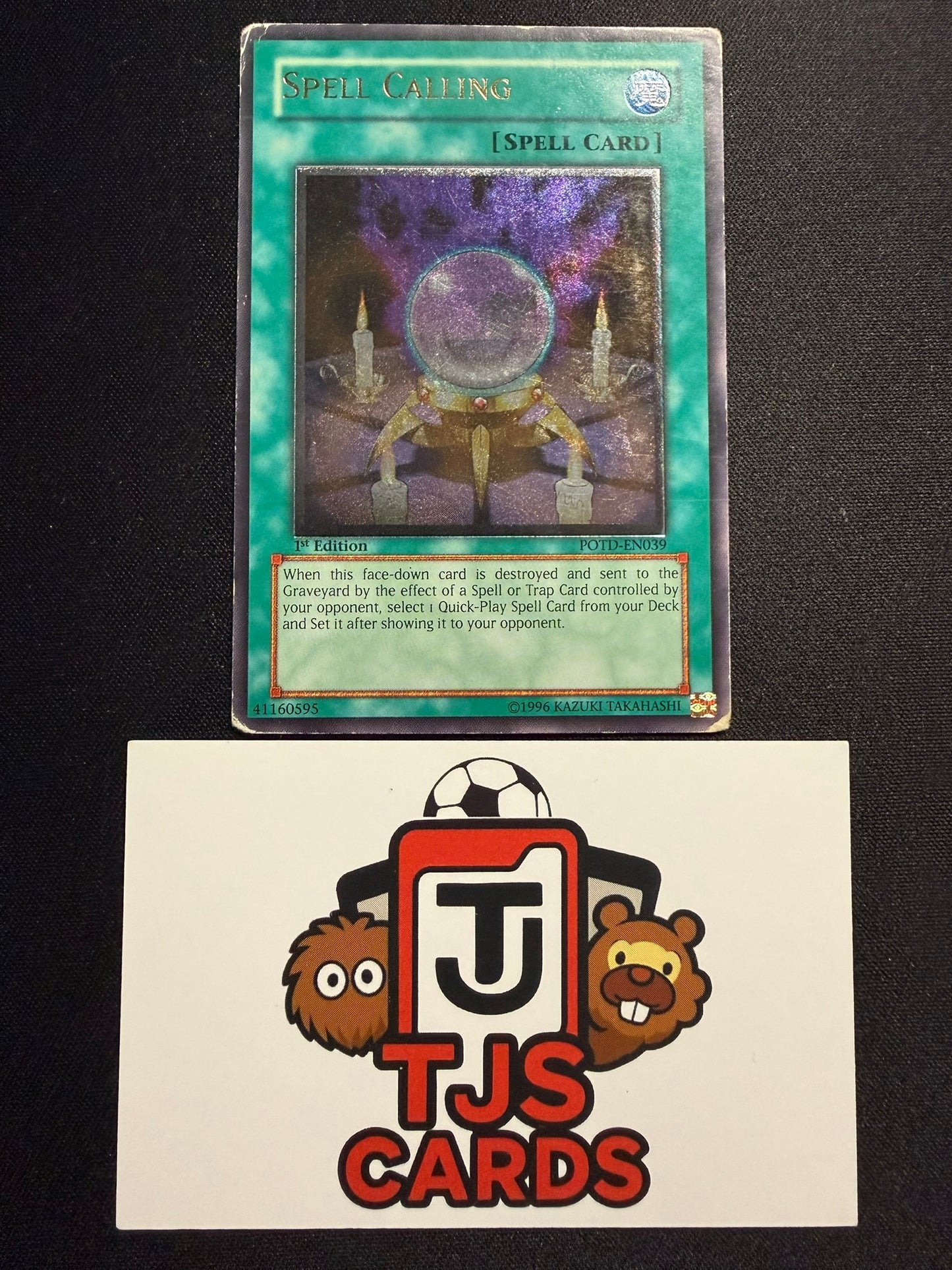 Spell Calling - Ultimate Rare 1st Edition POTD-EN039 - HP - YuGiOh