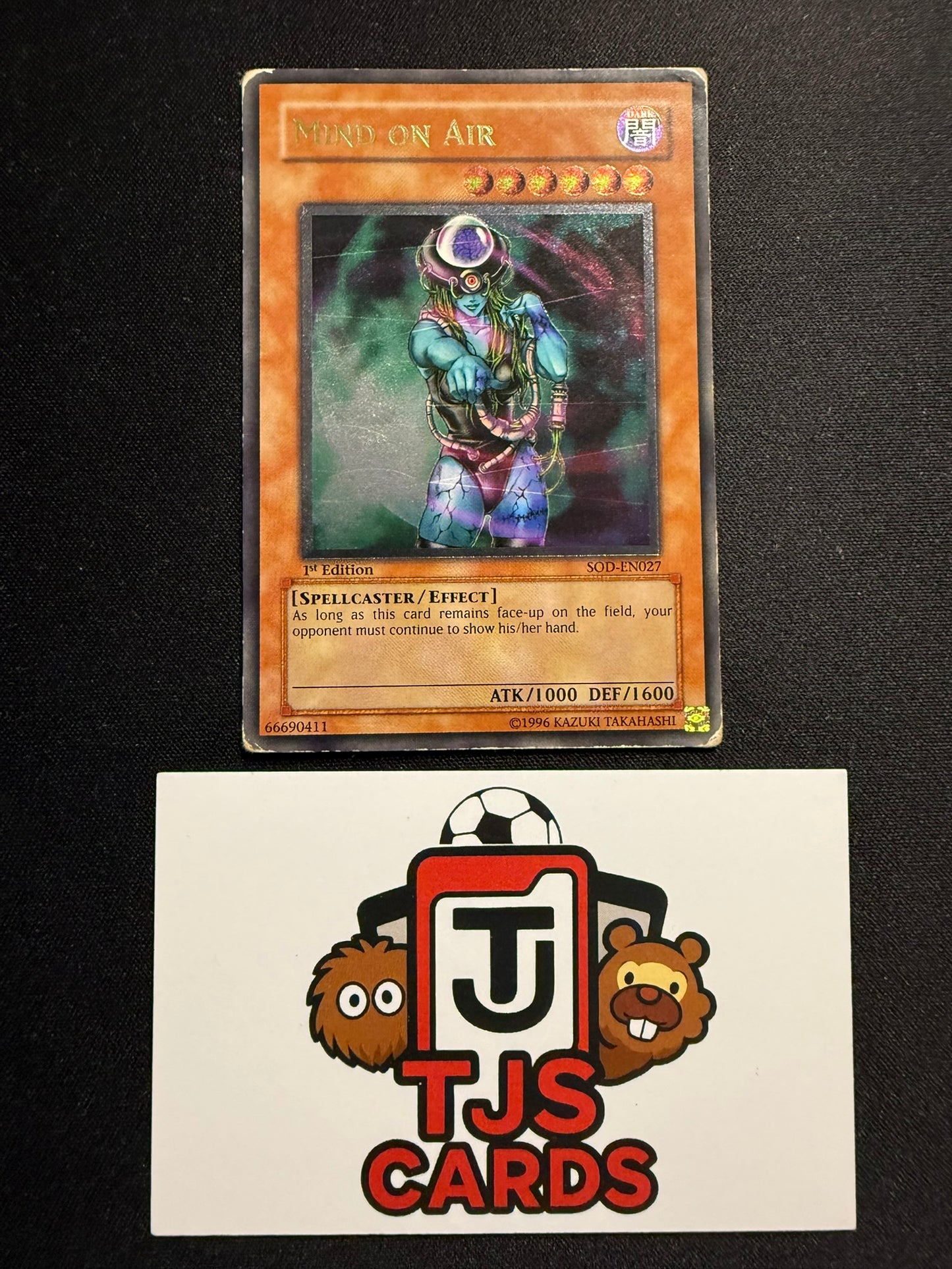 Mind On Air - Ultimate Rare 1st Edition SOD-EN027 - HP - YuGiOh