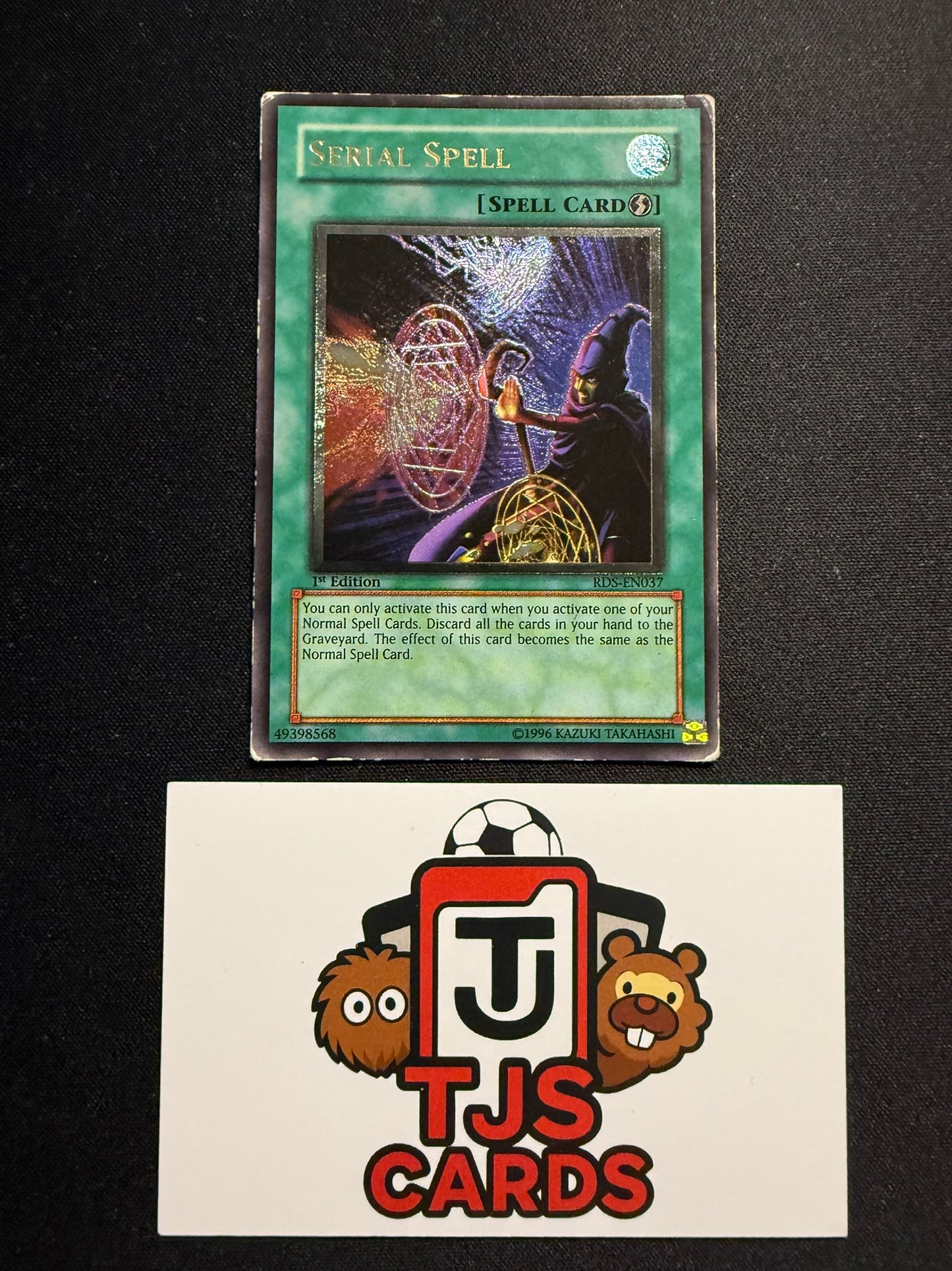 Serial Spell - Ultimate Rare 1st Edition RDS-EN037 - HP - YuGiOh