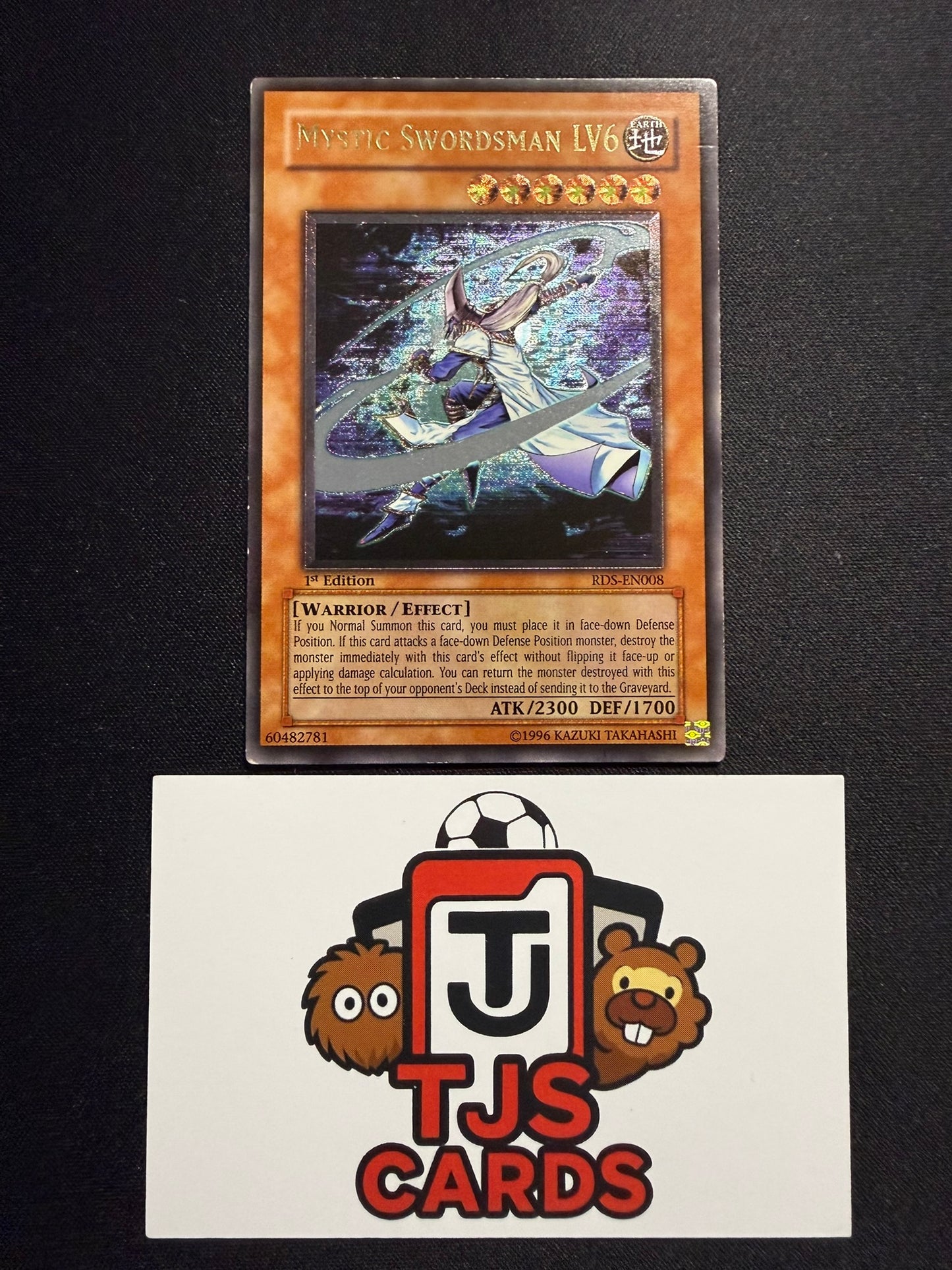 Mystic Swordsman LV6 - Ultimate Rare 1st Edition RDS-EN008 - MP - YuGiOh