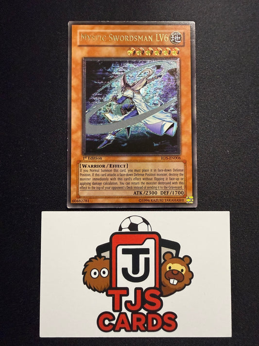 Mystic Swordsman LV6 - Ultimate Rare 1st Edition RDS-EN008 - MP - YuGiOh