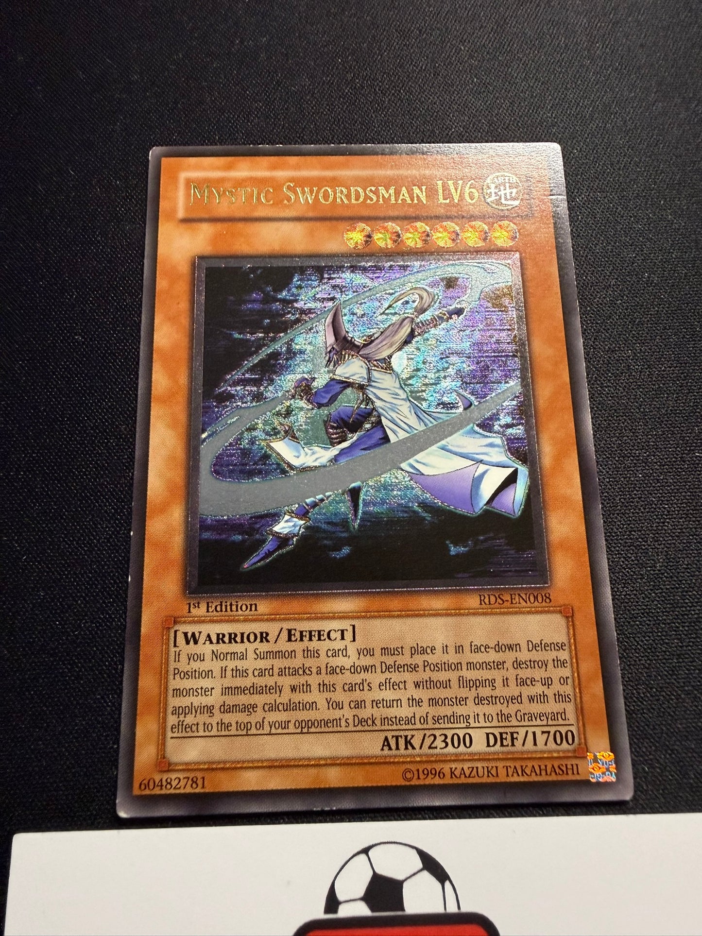 Mystic Swordsman LV6 - Ultimate Rare 1st Edition RDS-EN008 - MP - YuGiOh