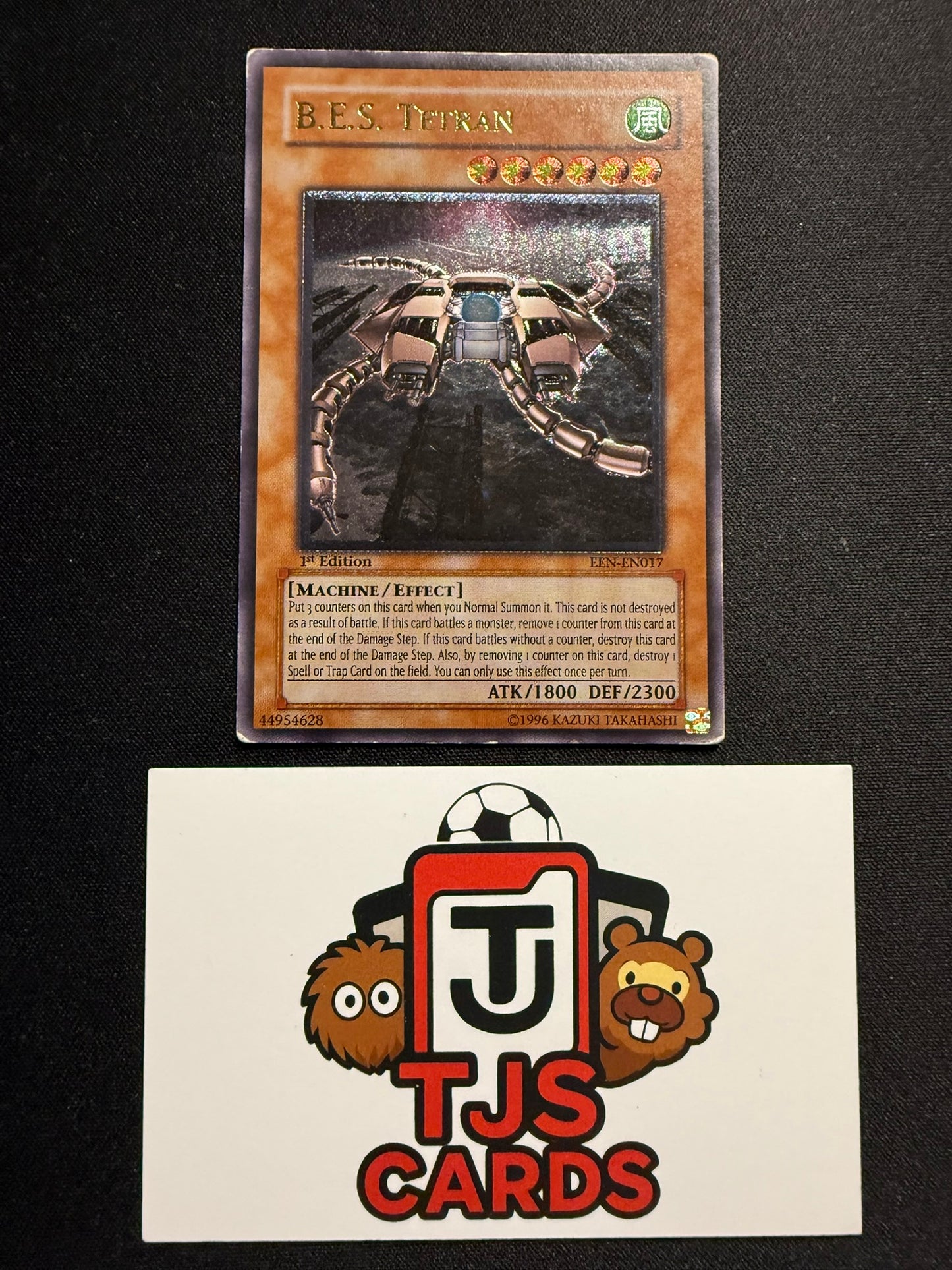 B.E.S. Tetran - Ultimate Rare 1st Edition EEN-EN017 - HP - YuGiOh