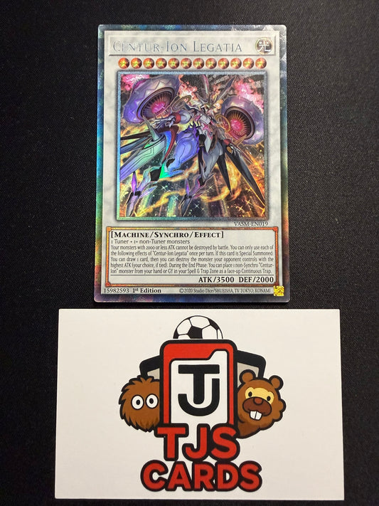 Centur-Ion Legatia - Collector's Rare 1st Edition VASM-EN019 - MP - YuGiOh