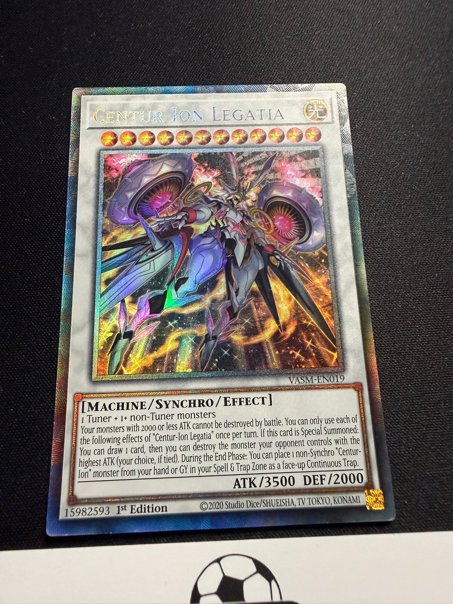 Centur-Ion Legatia - Collector's Rare 1st Edition VASM-EN019 - MP - YuGiOh