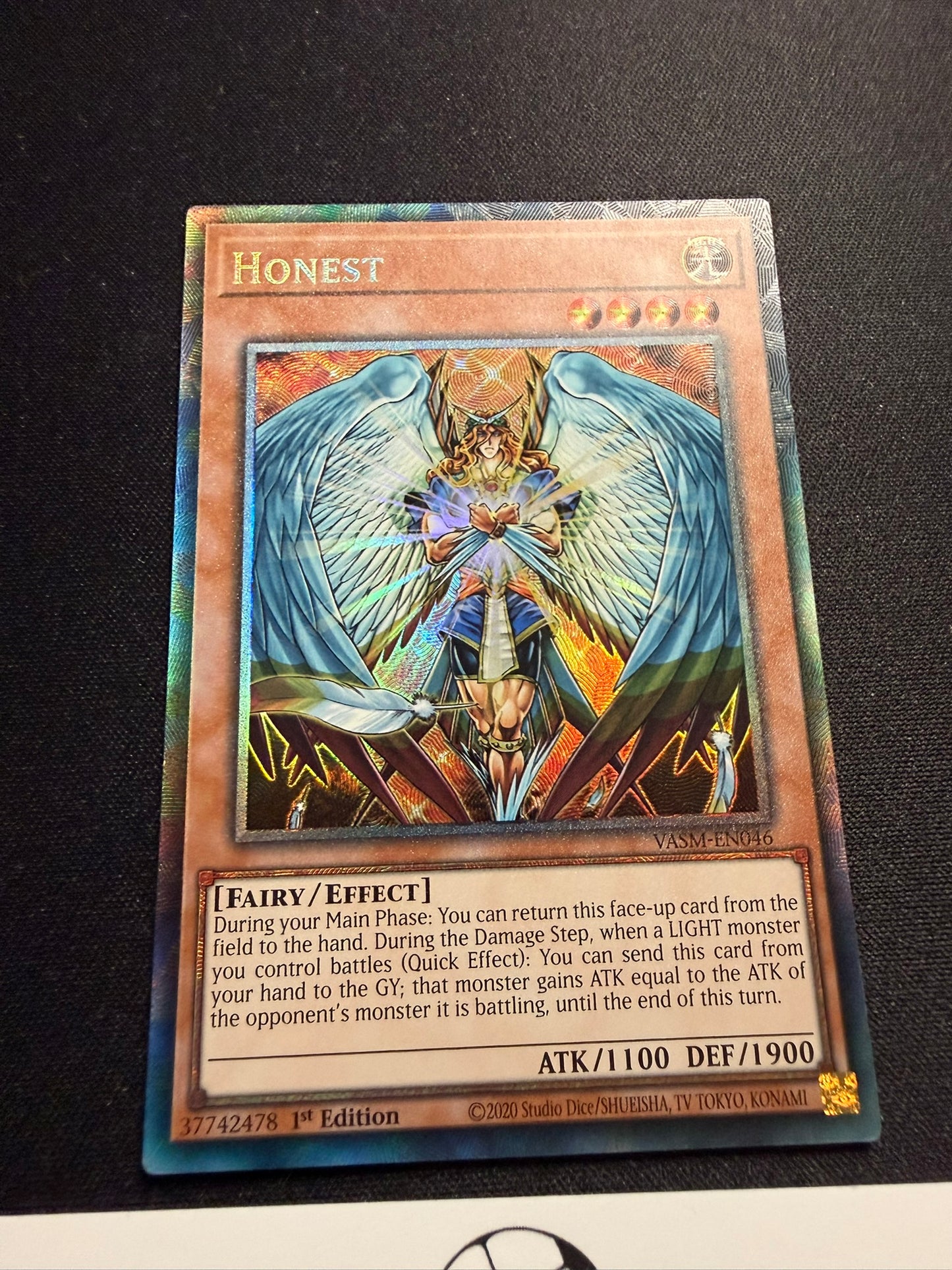 Honest - Collector's Rare 1st Edition VASM-EN046 - YuGiOh