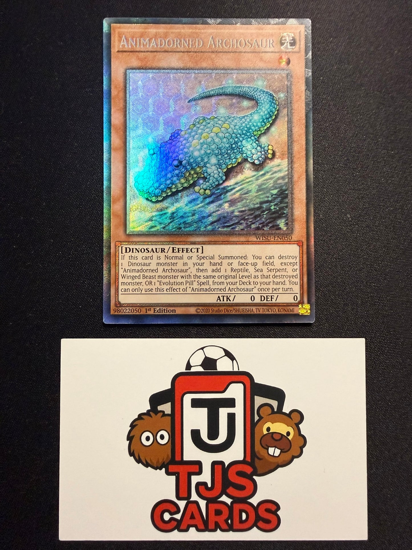 Animadorned Archosaur - Collector's Rare 1st Edition WISU-EN050 - YuGiOh