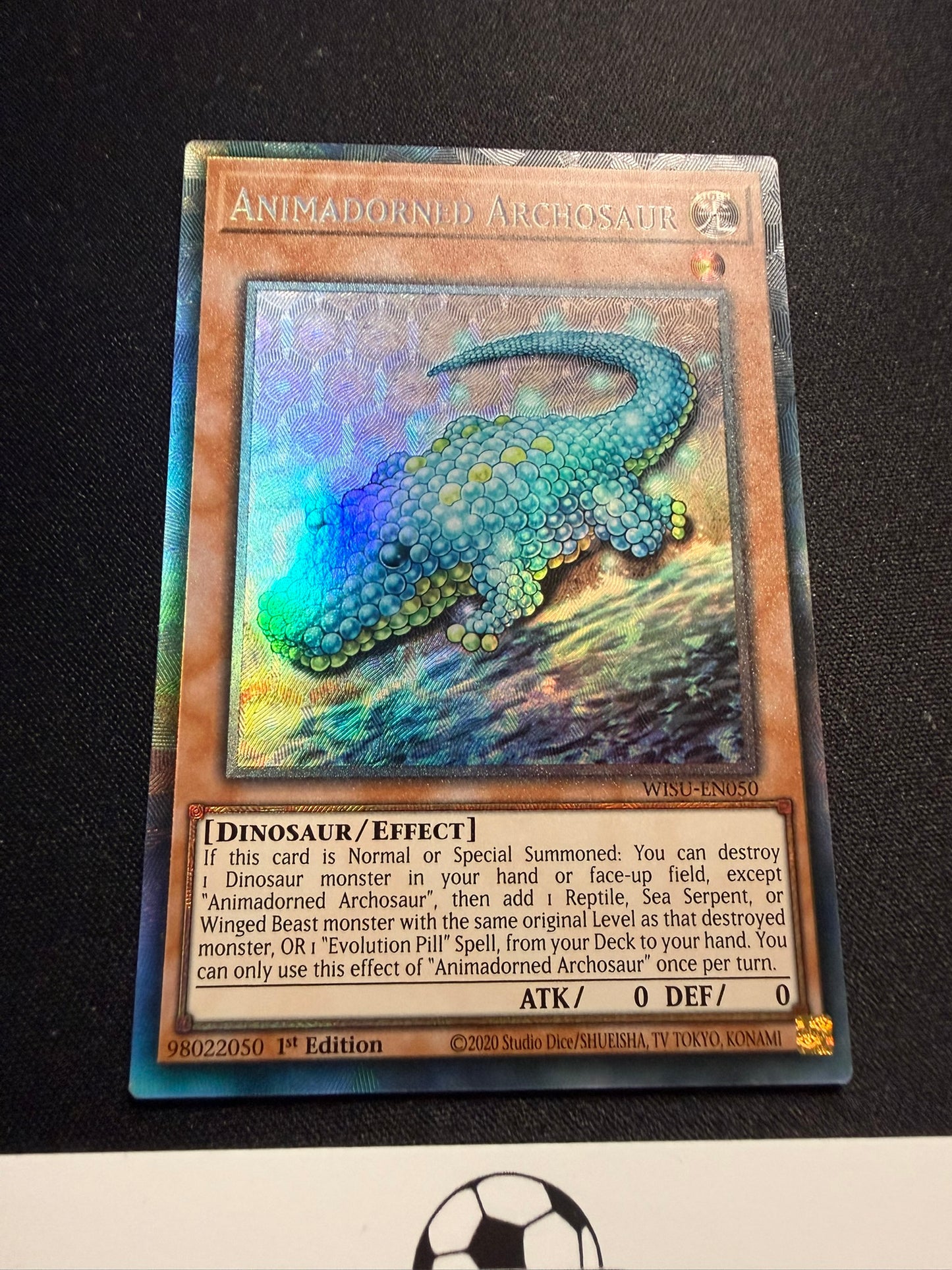 Animadorned Archosaur - Collector's Rare 1st Edition WISU-EN050 - YuGiOh