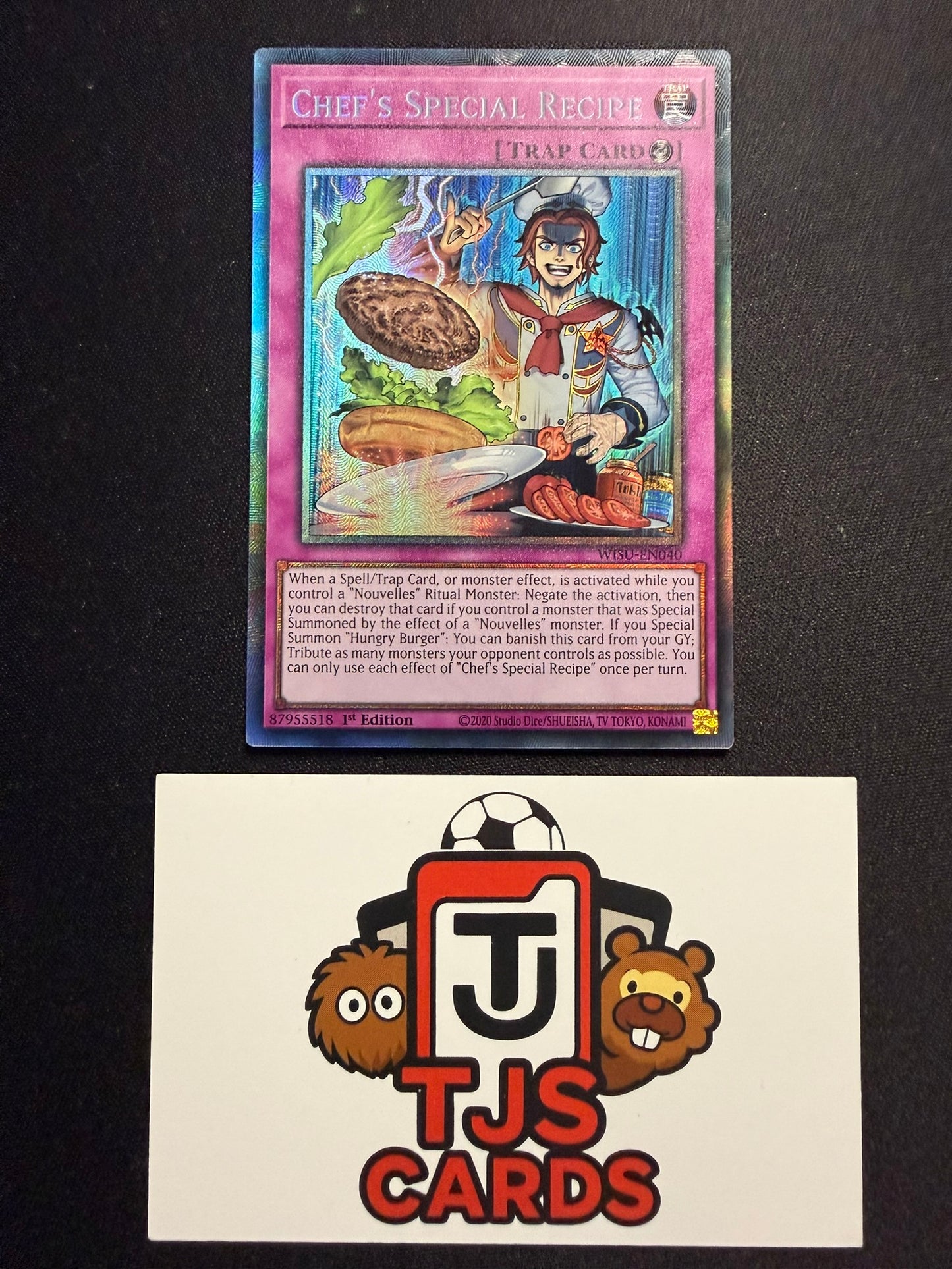 Chef's Special Recipe - Collector's Rare 1st Edition WISU-EN040 - YuGiOh