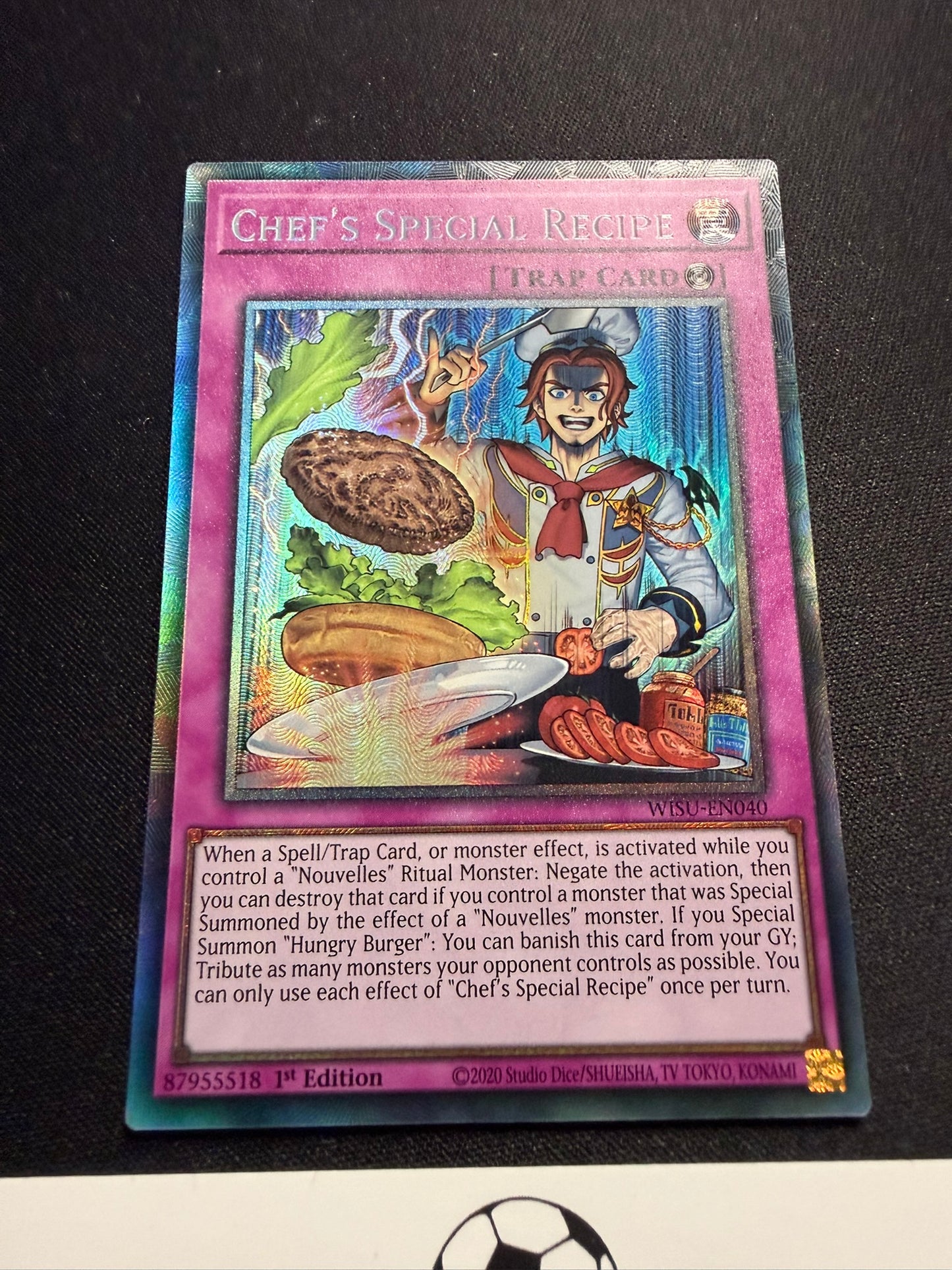 Chef's Special Recipe - Collector's Rare 1st Edition WISU-EN040 - YuGiOh