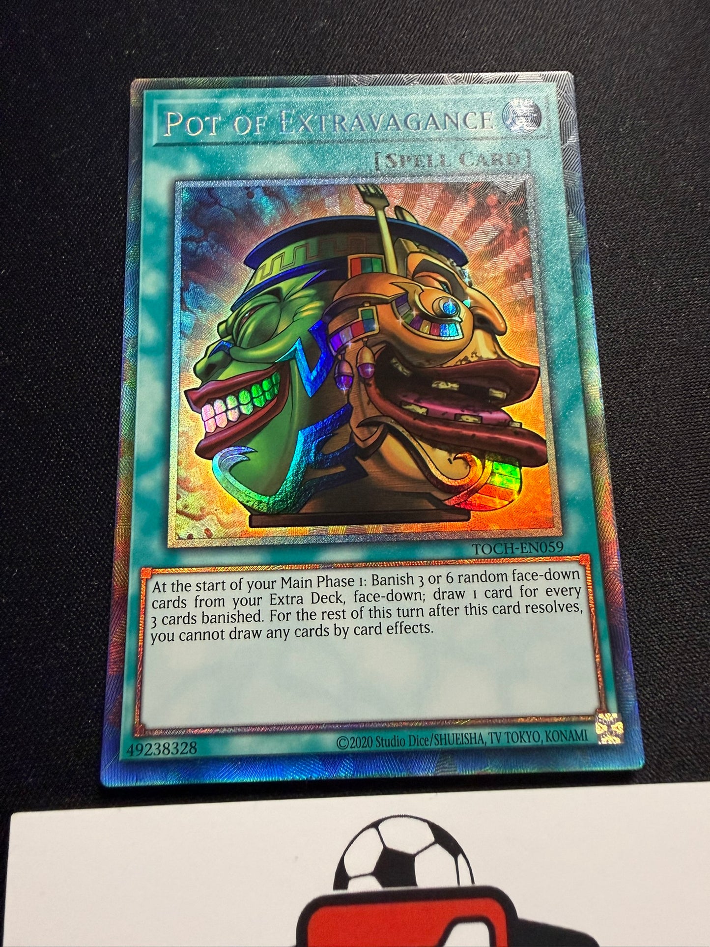 Pot Of Extravagance - Collector's Rare TOCH-EN059 - YuGiOh