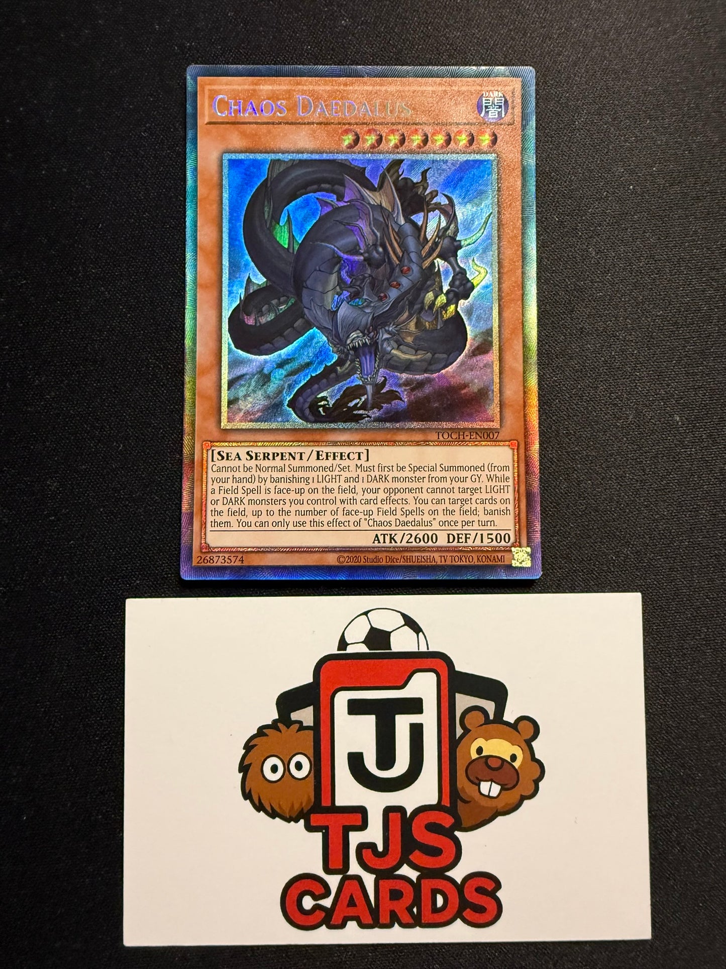 Chaos Daedalus - Collector's Rare TOCH-EN007 - YuGiOh