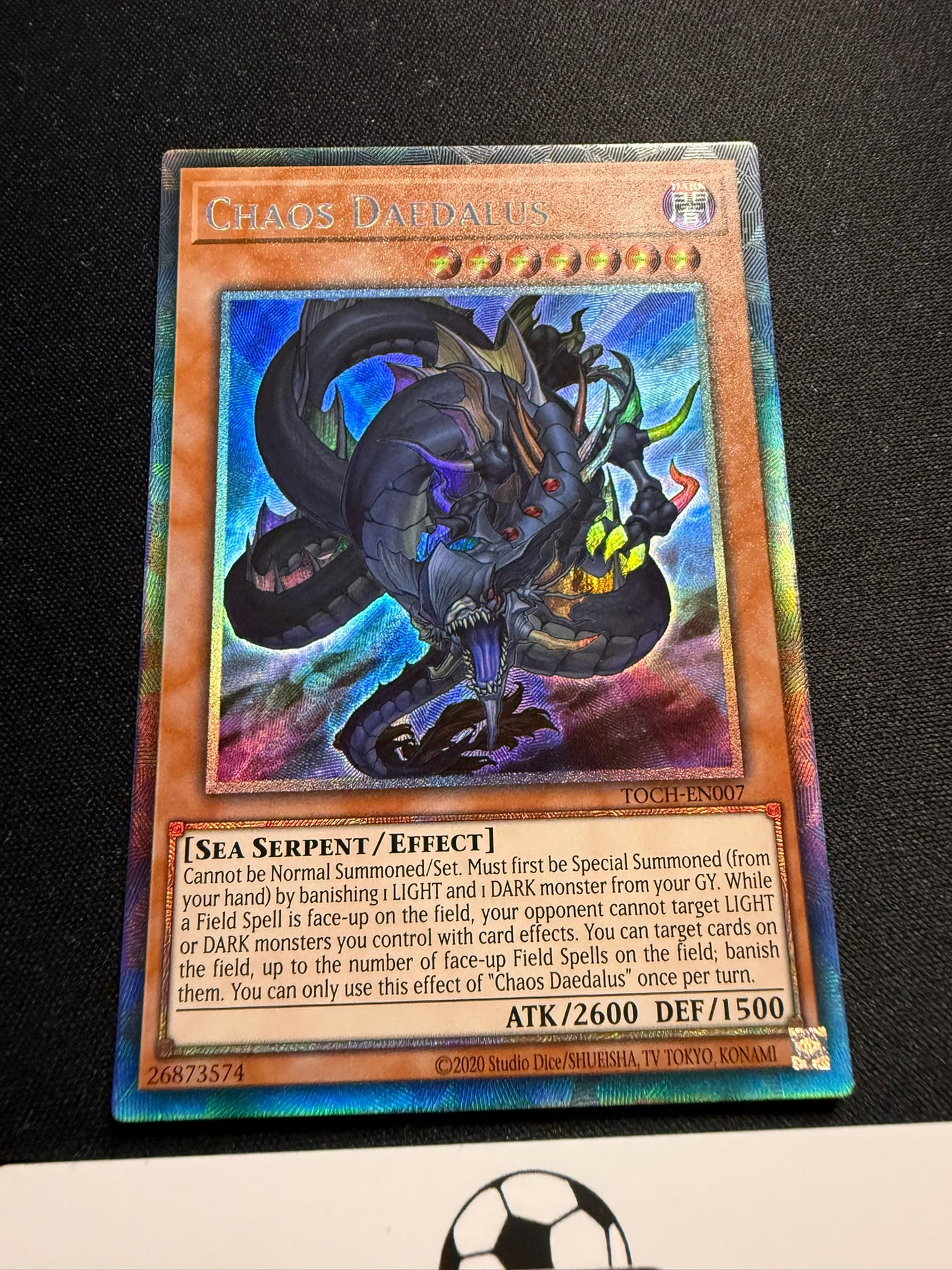 Chaos Daedalus - Collector's Rare TOCH-EN007 - YuGiOh