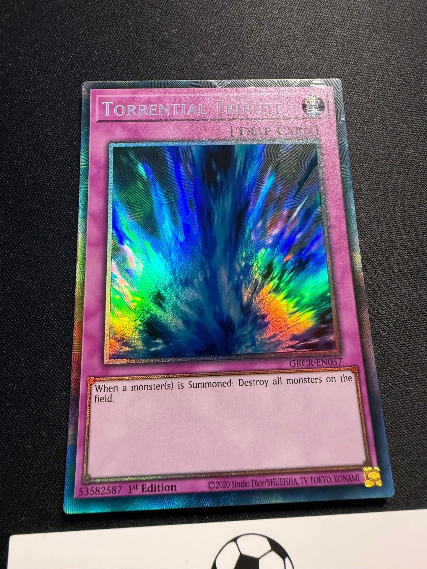 Torrential Tribute - Collector's Rare 1st Edition GRCR-EN057 - YuGiOh