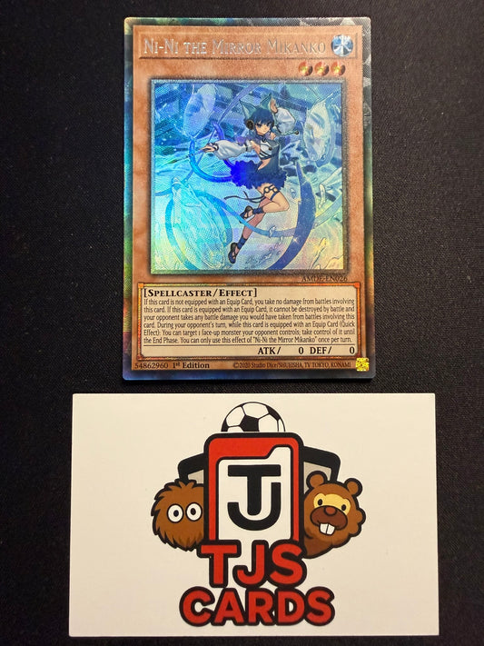 Ni-Ni The Mirror Mikanko - Collector's Rare 1st Edition AMDE-EN026 - YuGiOh