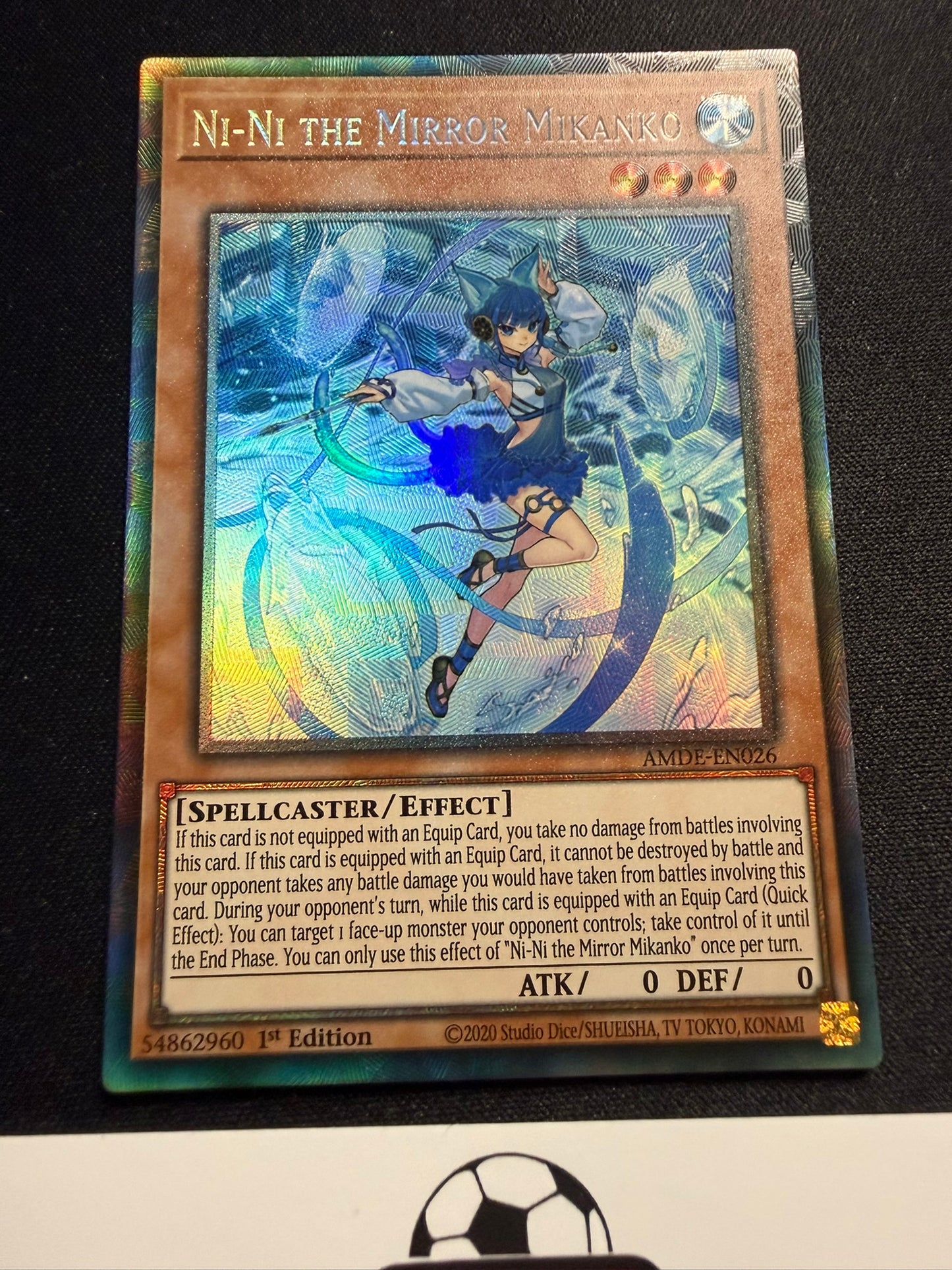 Ni-Ni The Mirror Mikanko - Collector's Rare 1st Edition AMDE-EN026 - YuGiOh