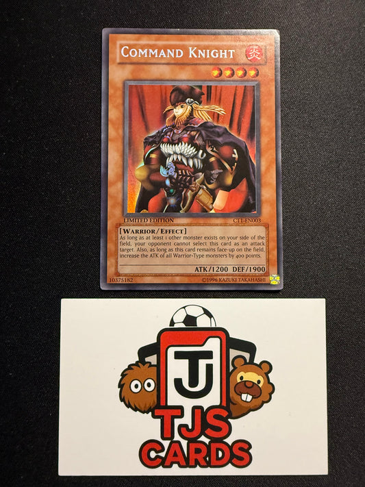 Command Knight - Secret / Ultra Rare MISRPINT CT1-EN003 - MP - YuGiOh
