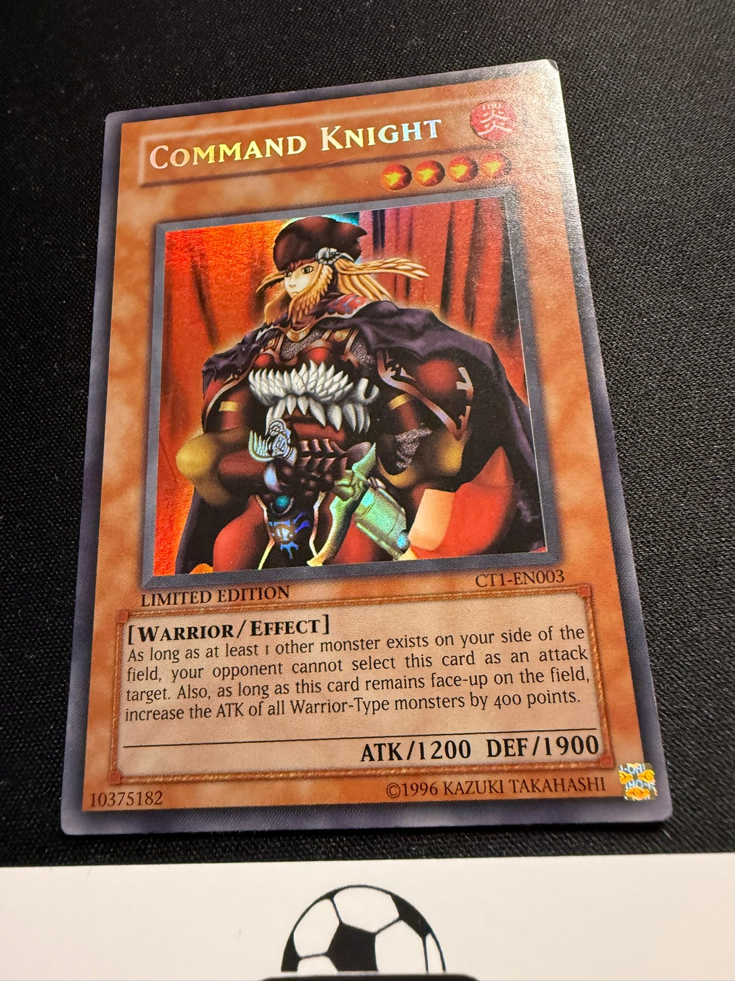 Command Knight - Secret / Ultra Rare MISRPINT CT1-EN003 - MP - YuGiOh