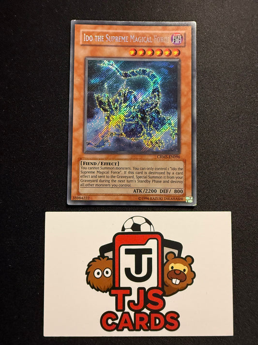 Ido The Supreme Magical Force - Secret Rare CRMS-EN096 - HP - YuGiOh