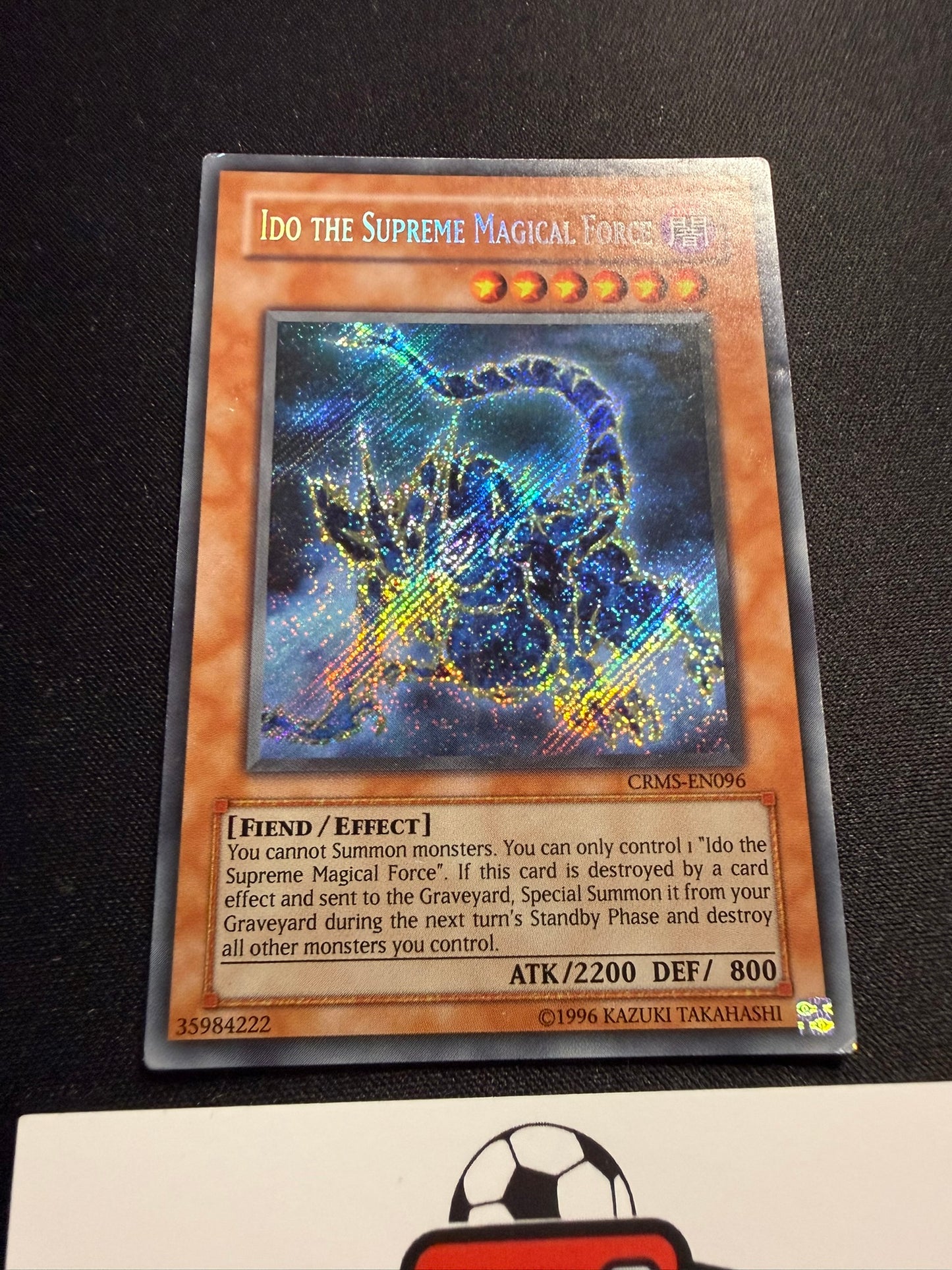Ido The Supreme Magical Force - Secret Rare CRMS-EN096 - HP - YuGiOh