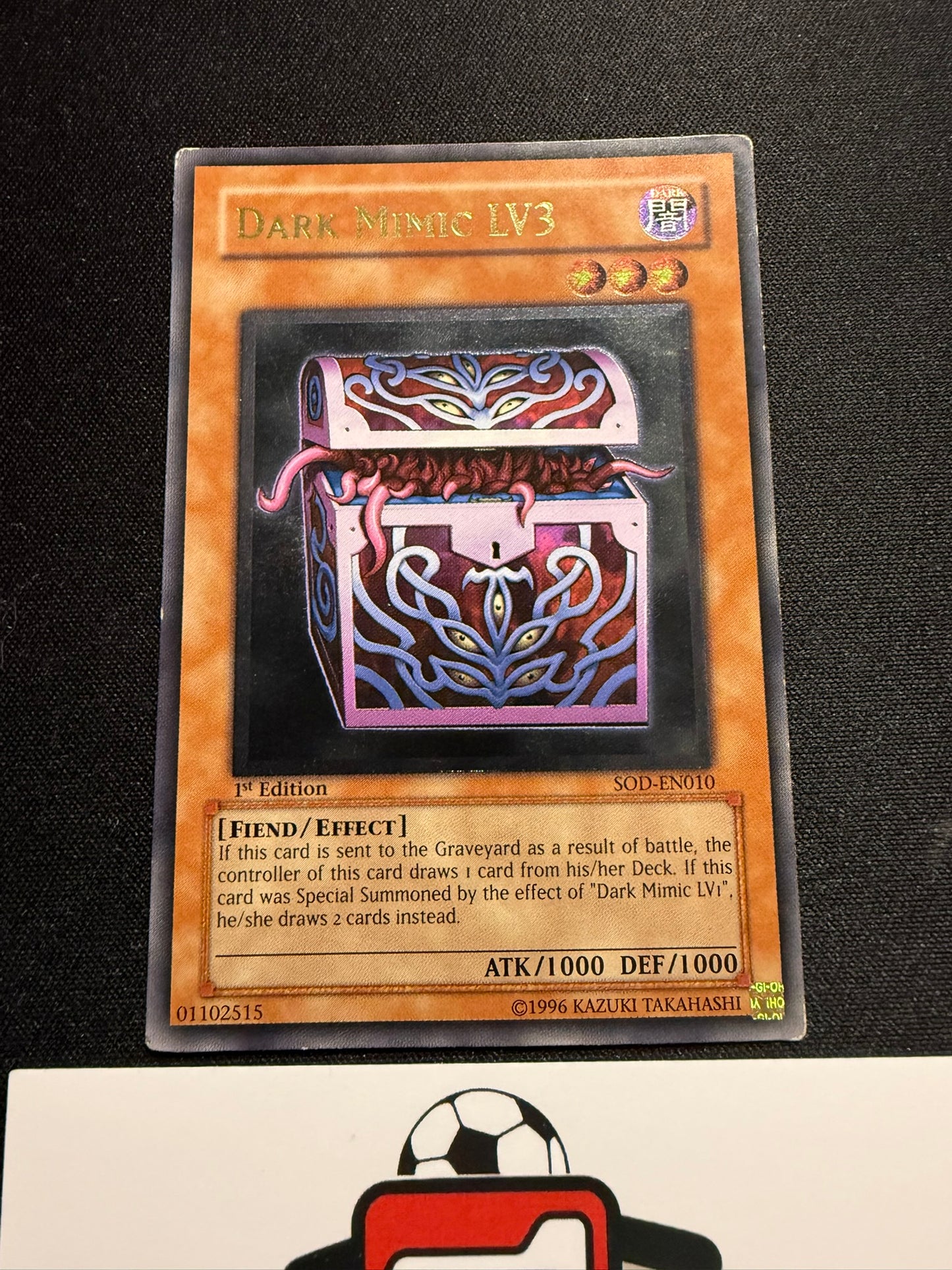 Dark Mimic LV3 - Ultimate Rare 1st Edition SOD-EN010 - MP - YuGiOh