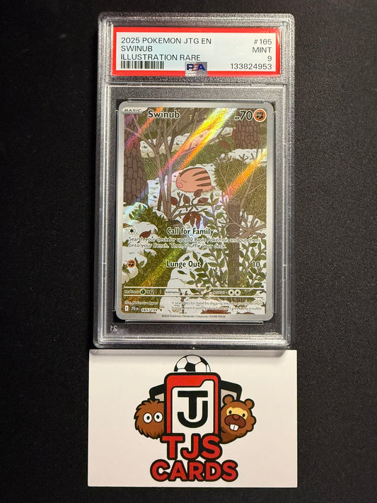 Swinub - PSA 9 - Journey Together 165/159 - Pokemon