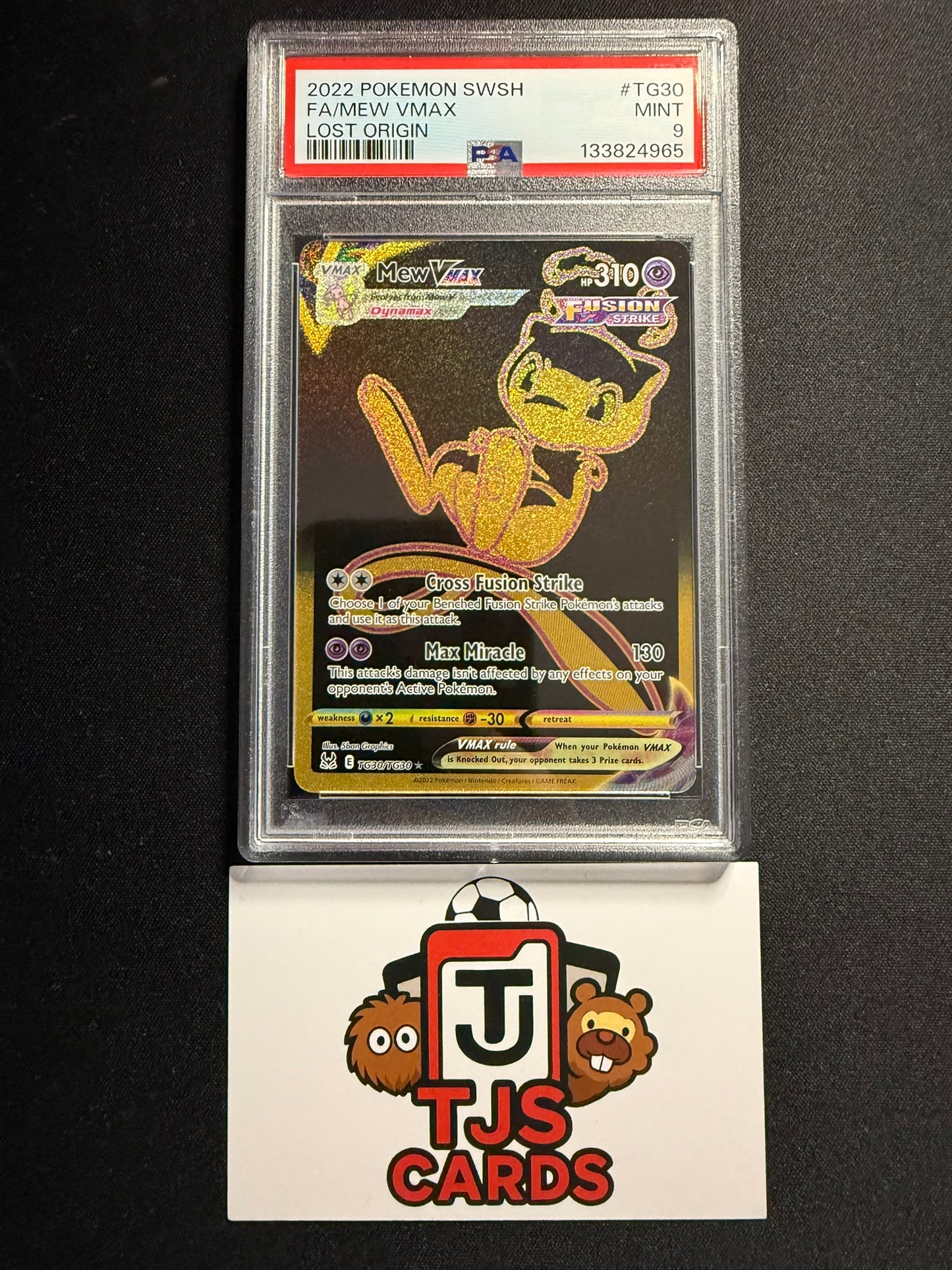 Mew VMAX - PSA 9 - Lost Origin TG30/TG30 - Pokemon