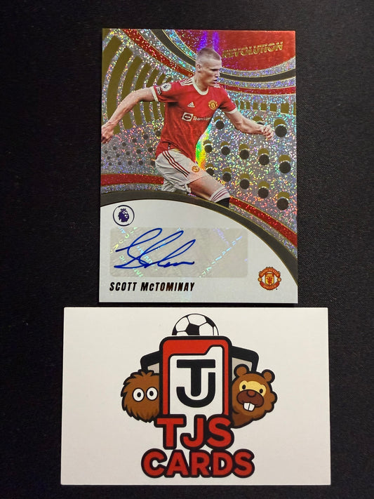 Scott McTominay - Auto - Panini Revolution Premier League 2021/22