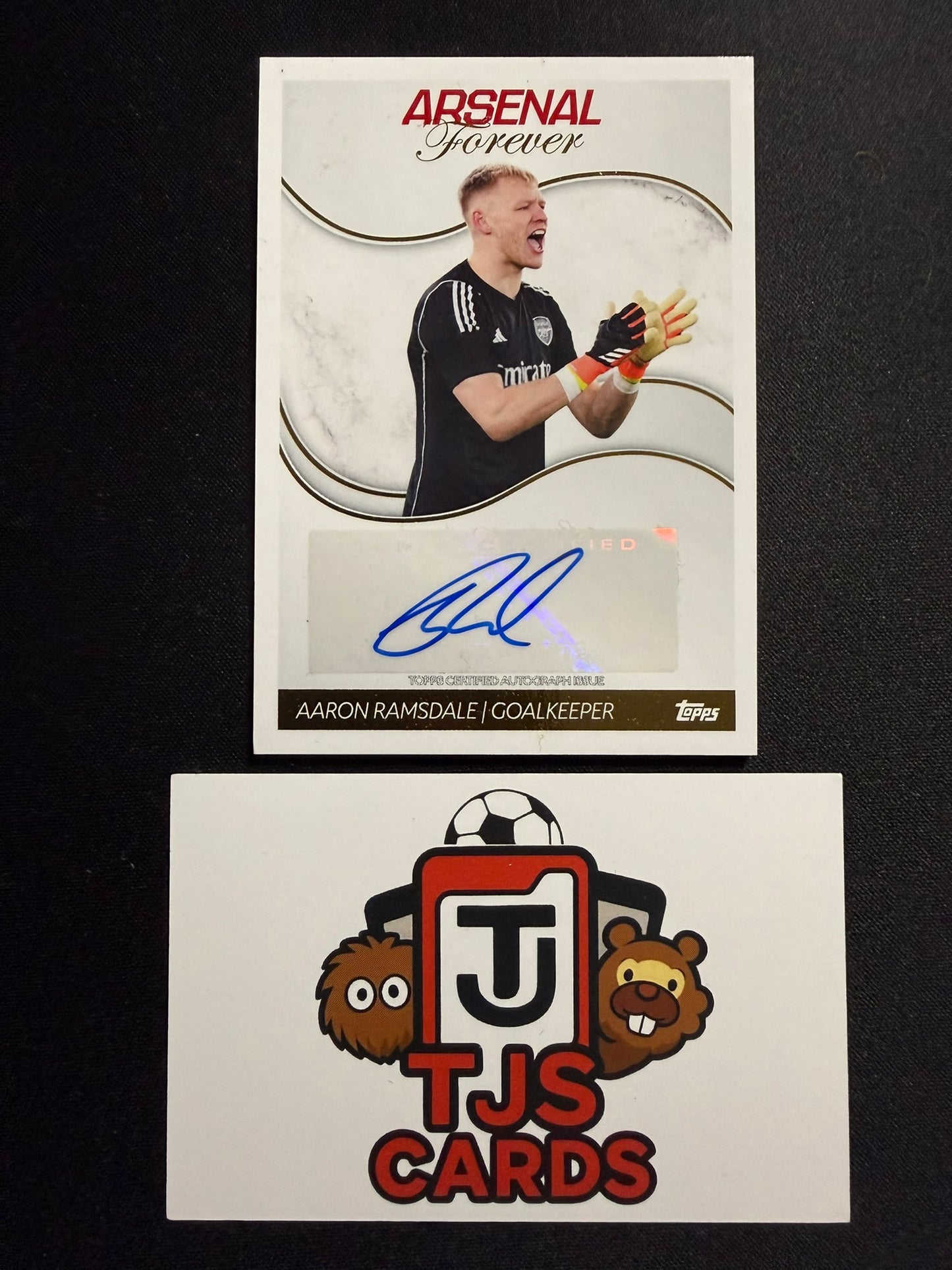 Aaron Ramsdale - Auto - TOPPS Arsenal Forever 2023/24
