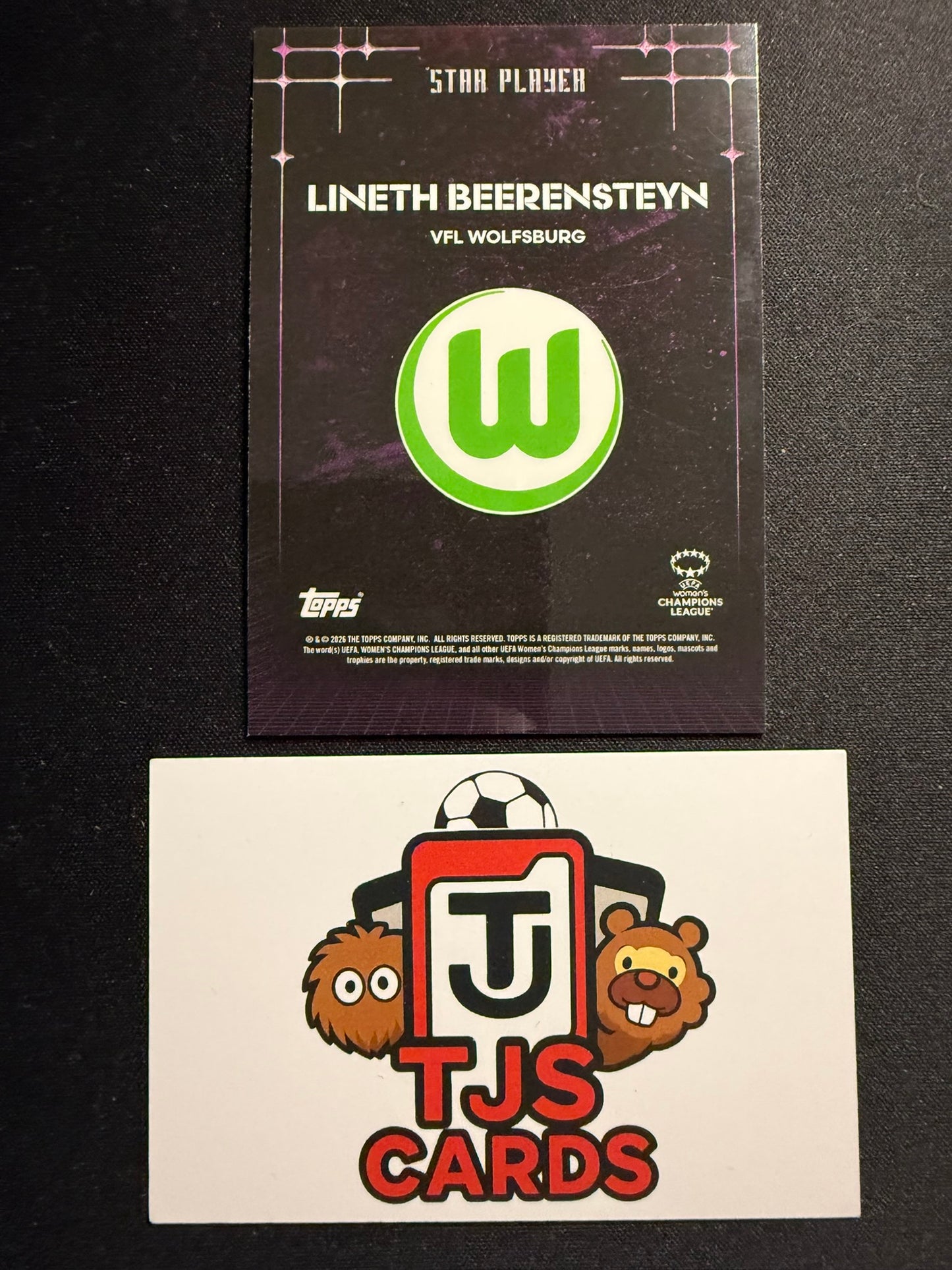 Lineth Beerensteyn - Purple /50 - TOPPS UWCL Knockout 2025/26