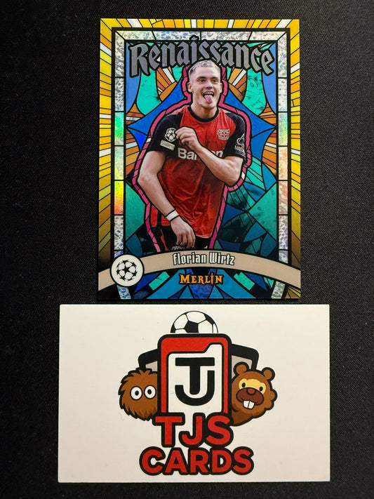 Florian Wirtz - Renaissance Case Hit SP - TOPPS Merlin Chrome UCC 2024/25