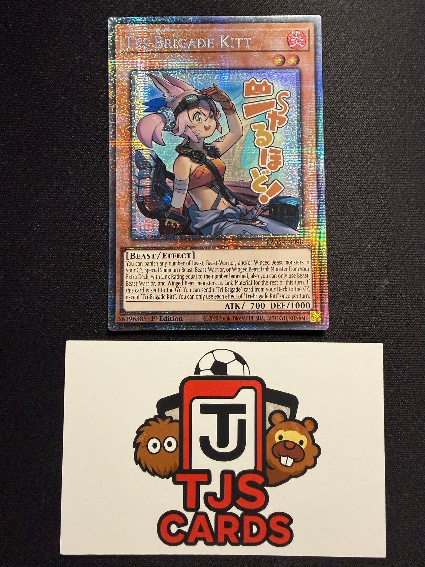 Tri-Brigade Kitt - Starlight Rare RA05-EN098 - YuGiOh