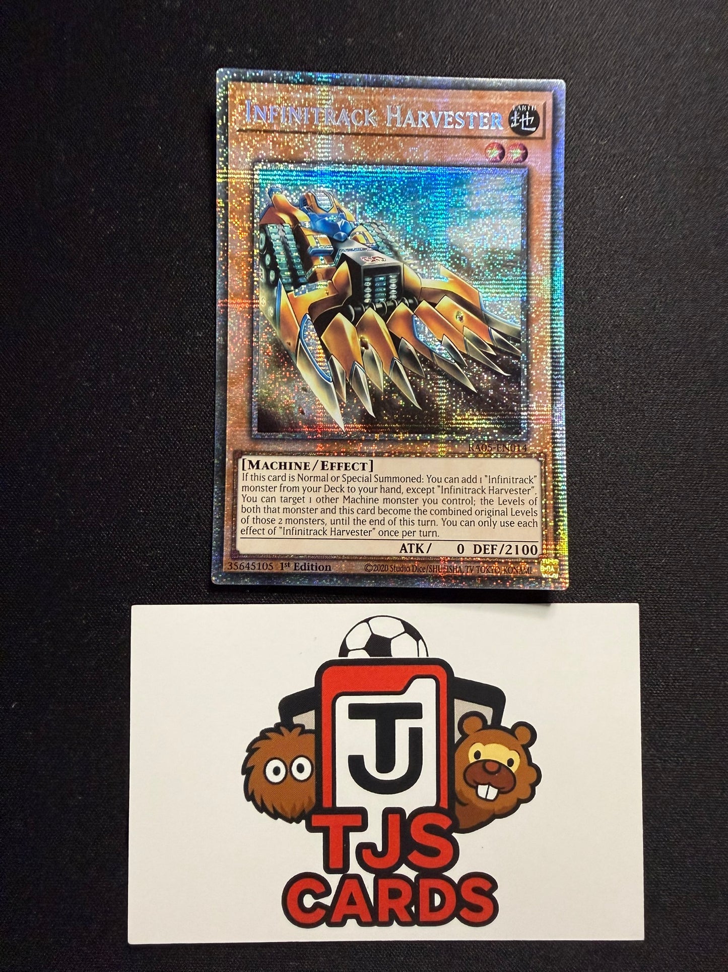 Infinitrack Harvester - Starlight Rare RA05-EN014 - YuGiOh