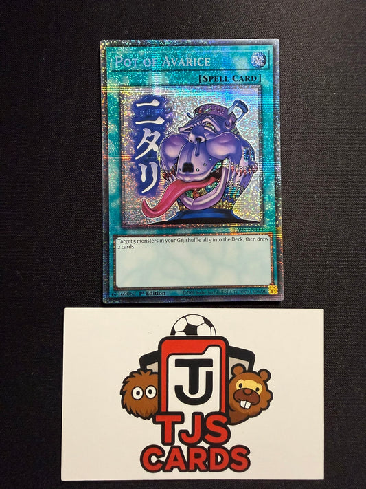 Pot Of Avarice - Starlight Rare RA05-EN114 - YuGiOh