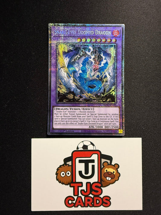 Snake-Eyes Doomed Dragon - Starlight Rare RA05-EN039 - YuGiOh
