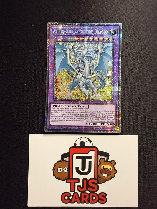 Albion The Sanctifire Dragon - Starlight Rare RA05-EN037 - YuGiOh