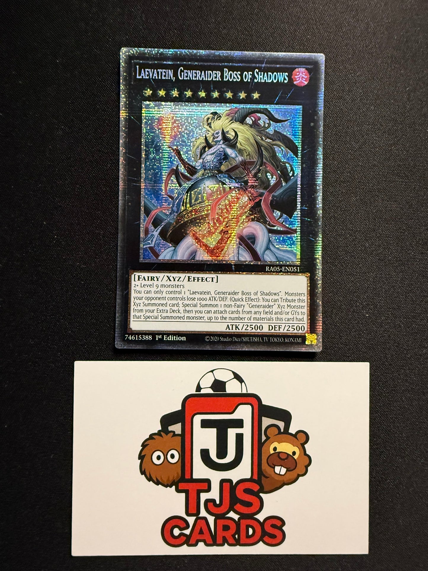 Laevatein, Generaider Boss Of Shadows - Starlight Rare RA05-EN051 - YuGiOh