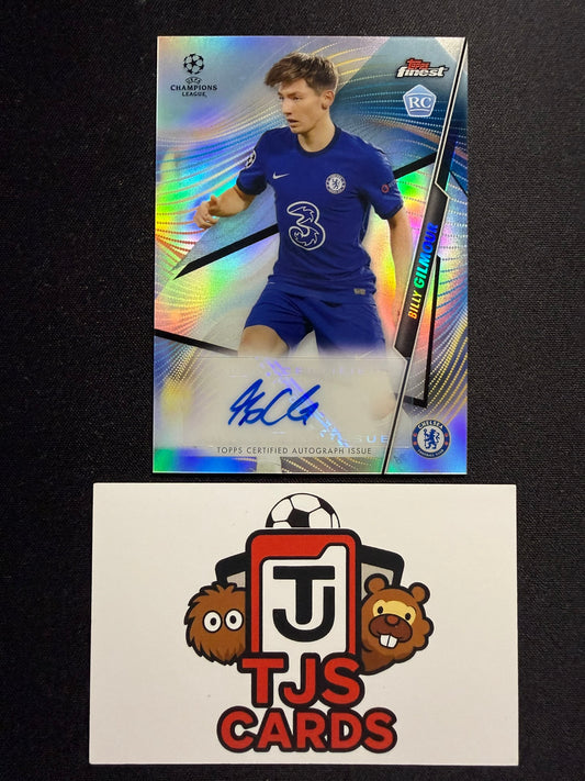 Billy Gilmour - Rookie Auto - TOPPS Finest UCL 2020/21